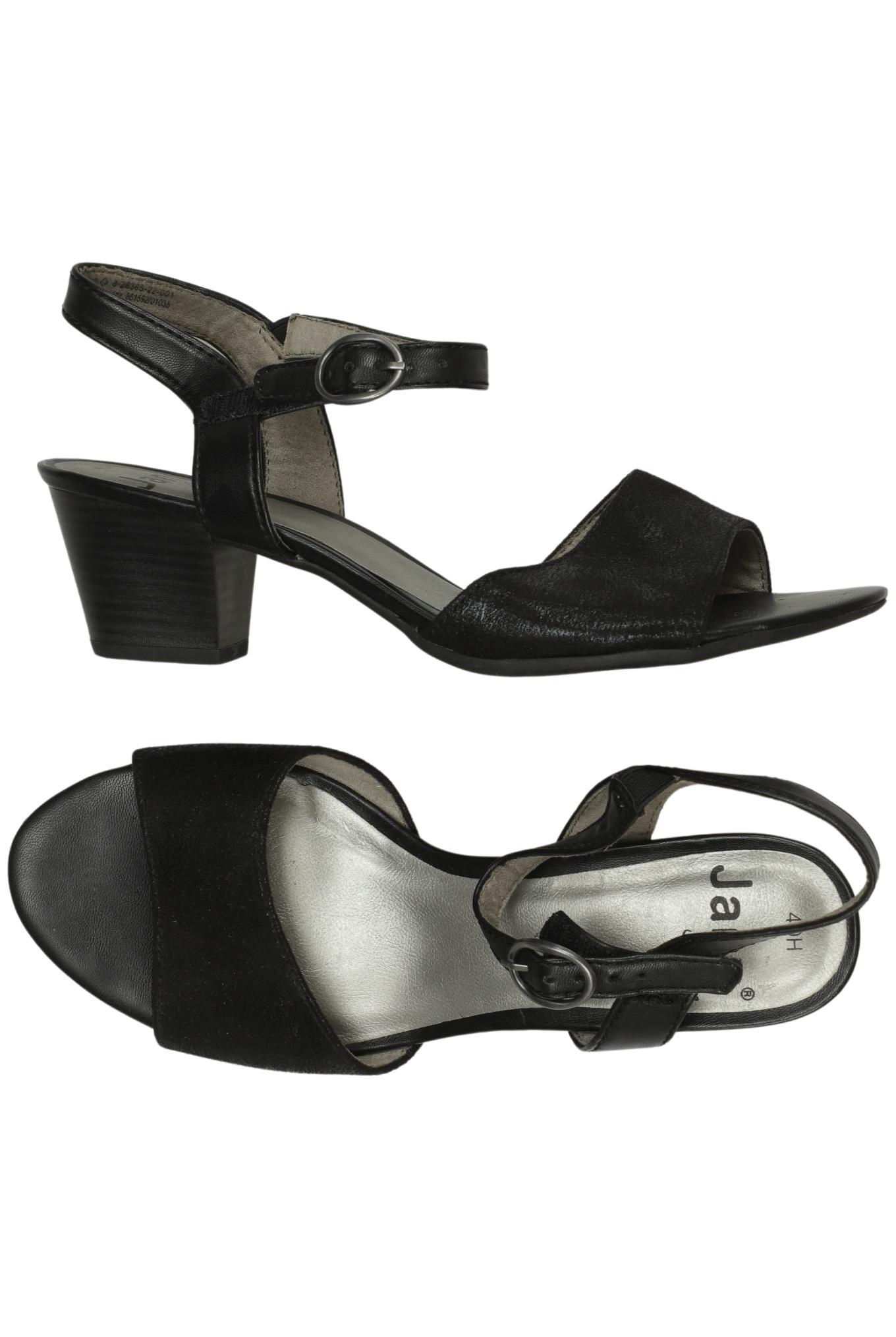 

Jana Damen Sandale, schwarz, Gr. 40