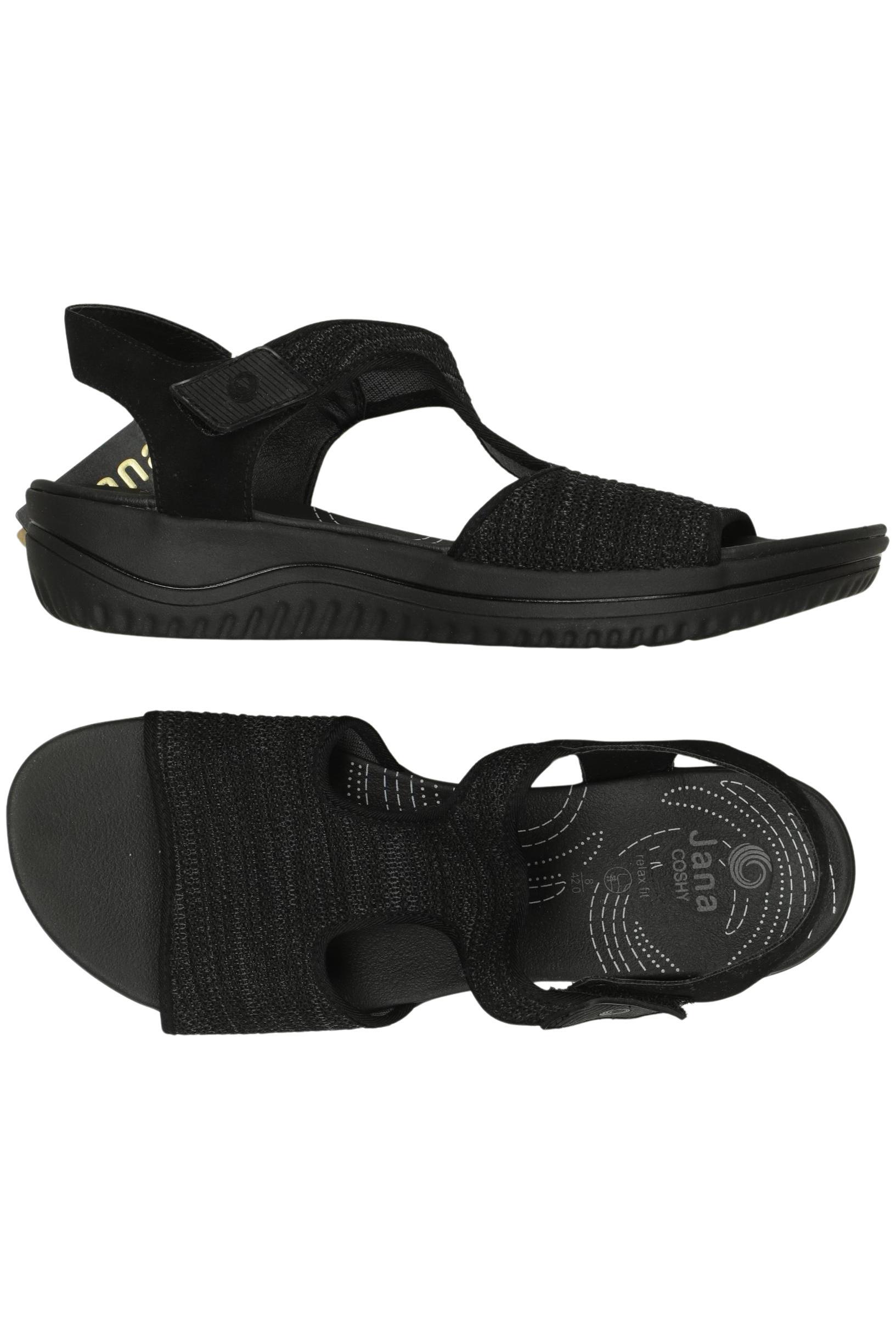 

Jana Damen Sandale, schwarz, Gr. 42