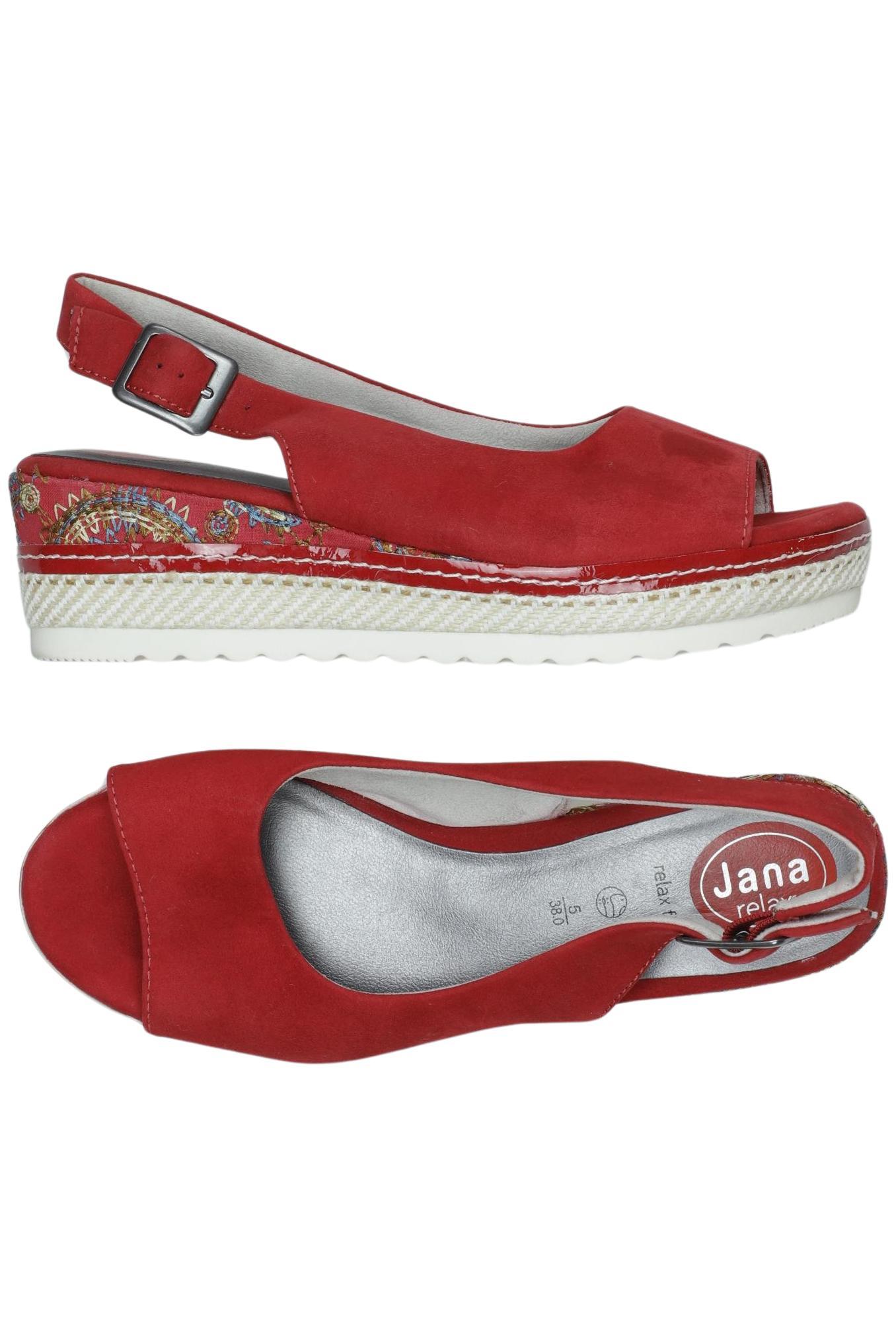 

Jana Damen Sandale, rot, Gr. 38