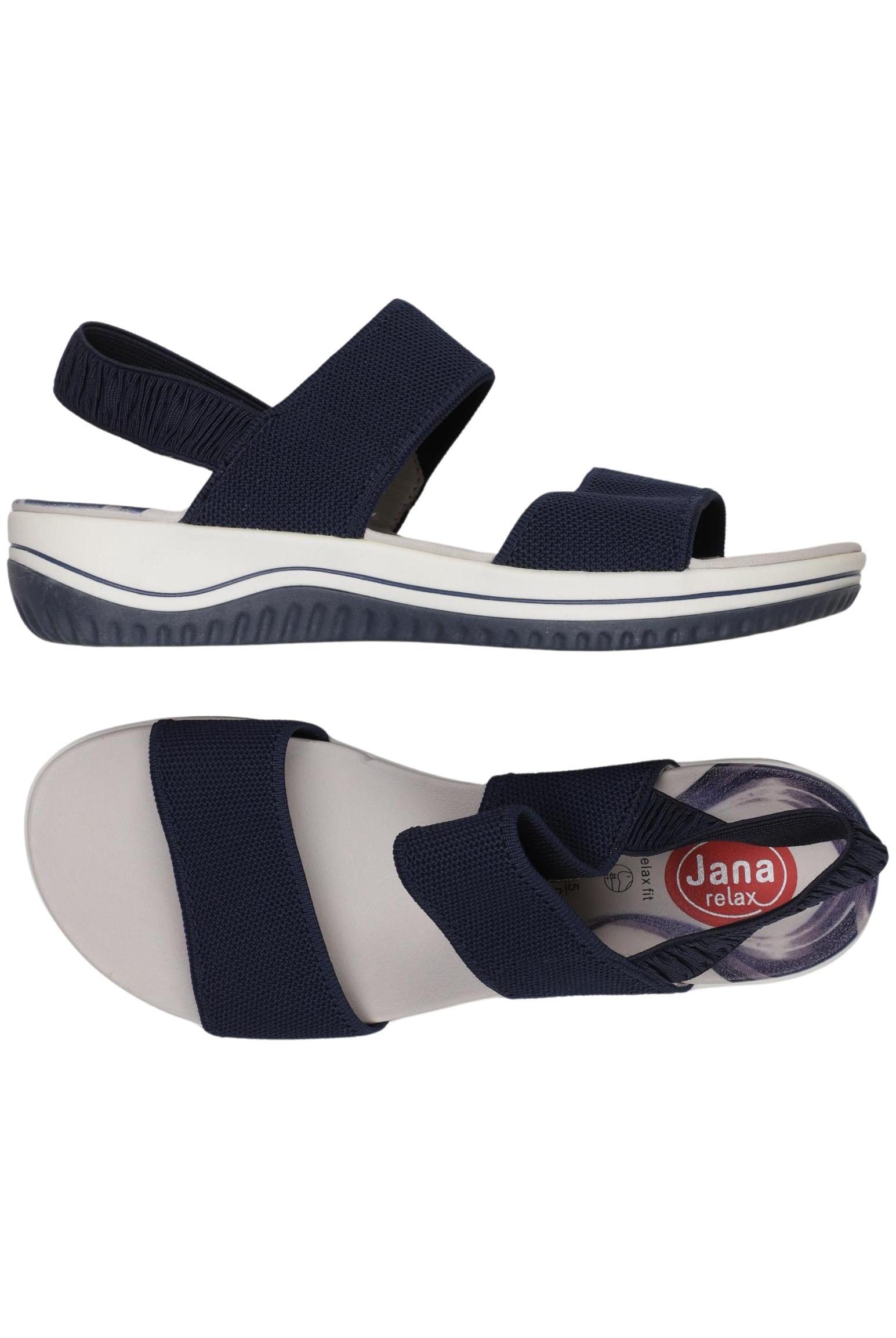

Jana Damen Sandale, marineblau, Gr. 41