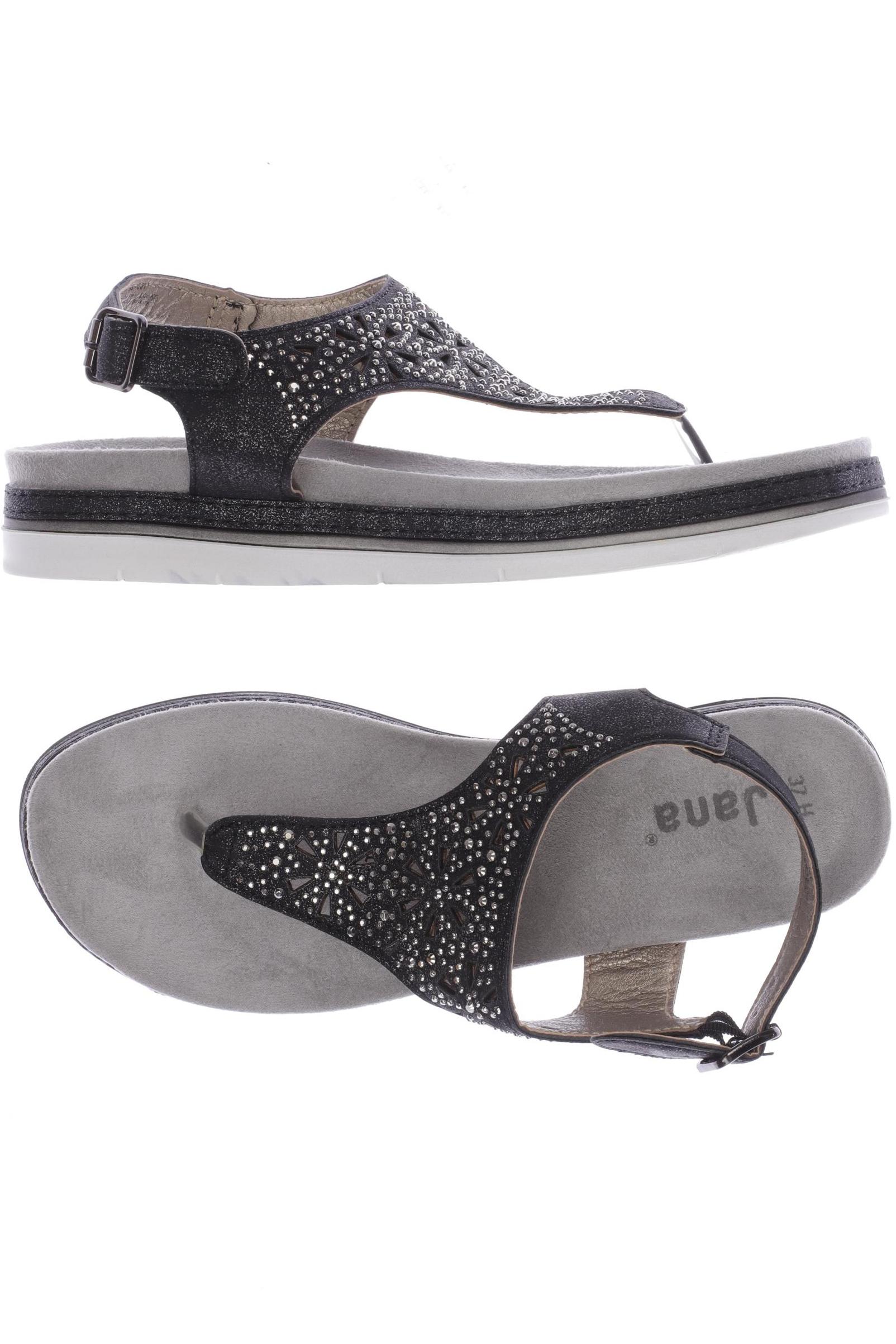

Jana Damen Sandale, schwarz, Gr. 37
