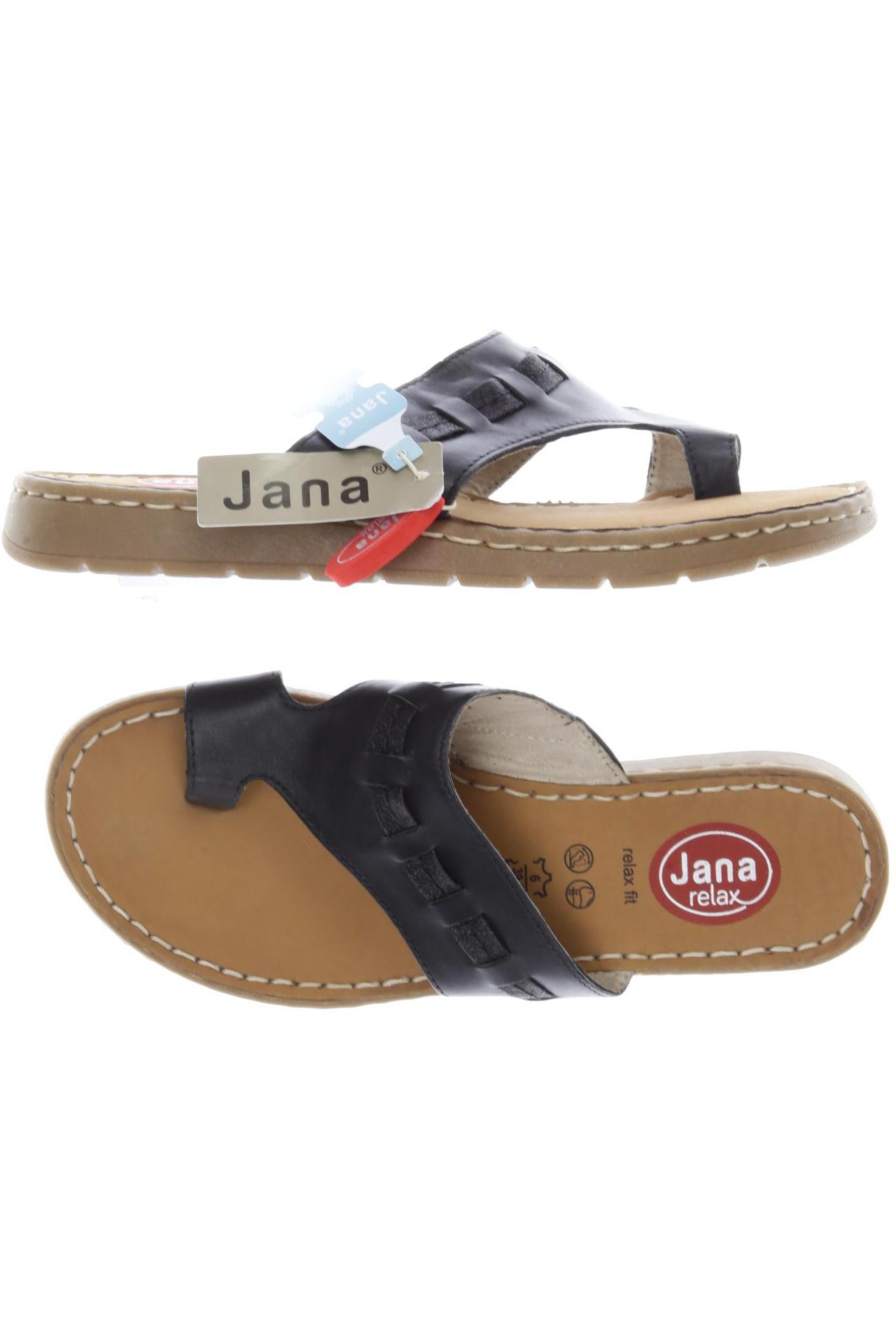 

Jana Damen Sandale, schwarz, Gr. 39