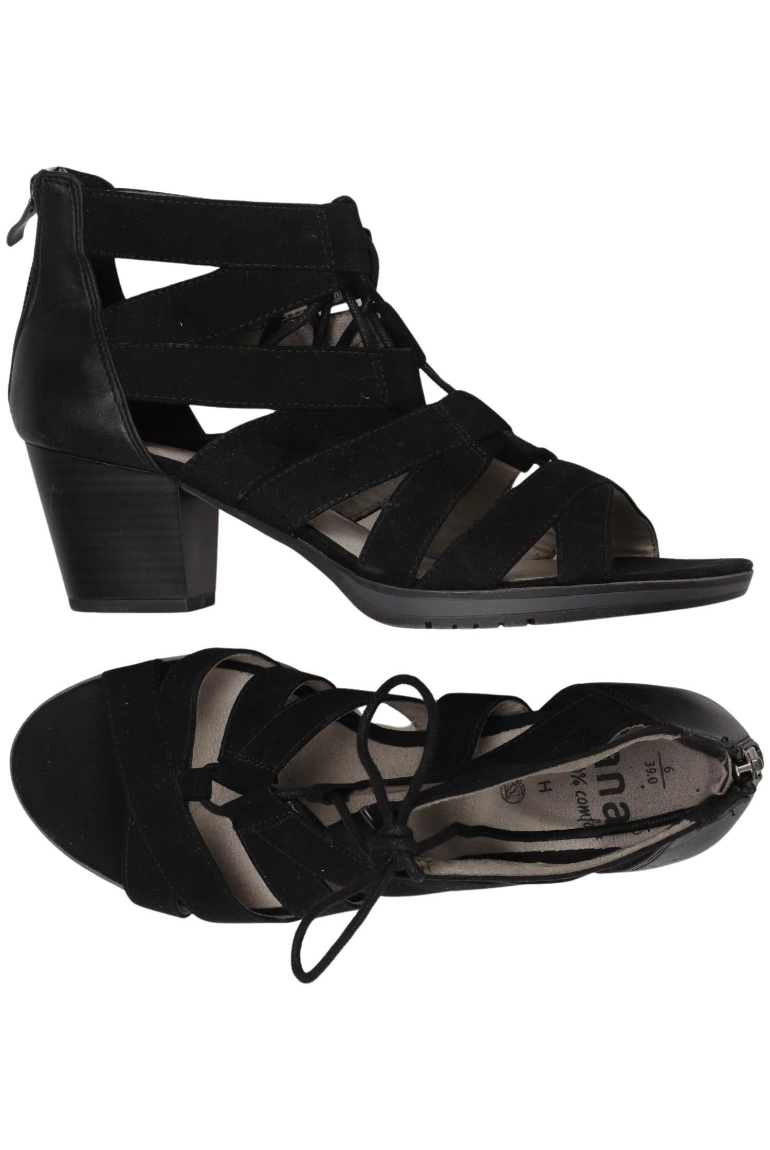 

Jana Damen Sandale, schwarz, Gr. 39