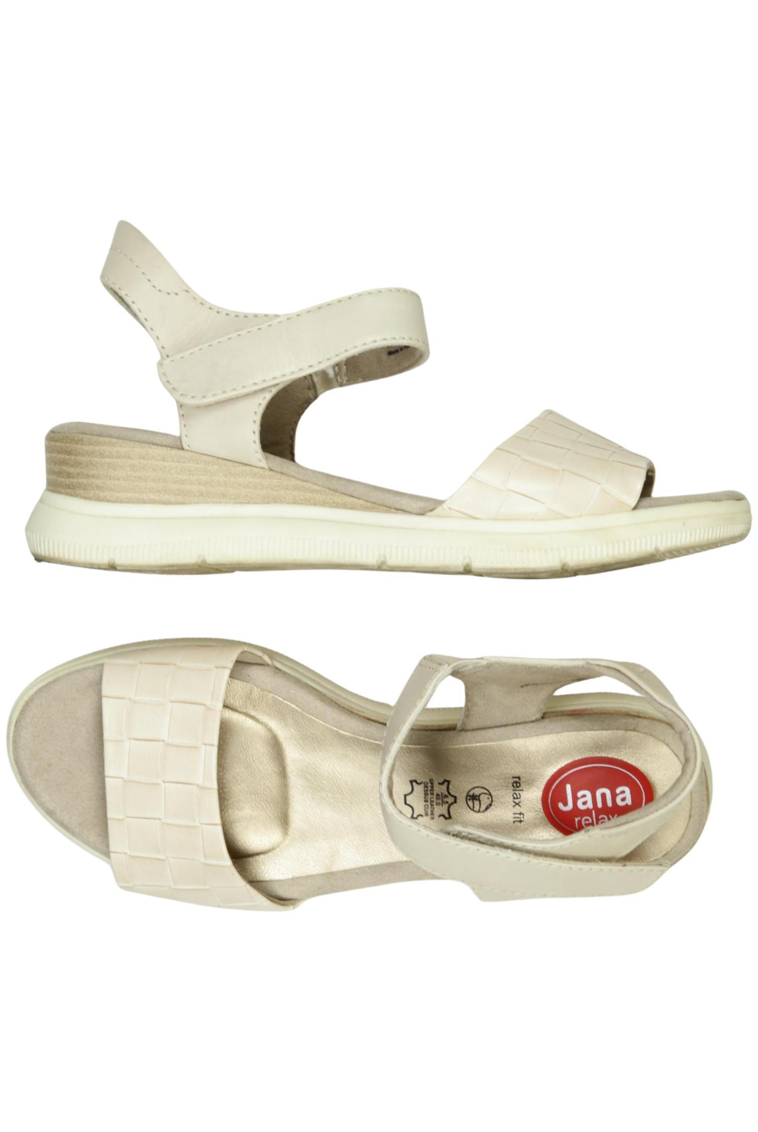 

Jana Damen Sandale, beige, Gr. 40