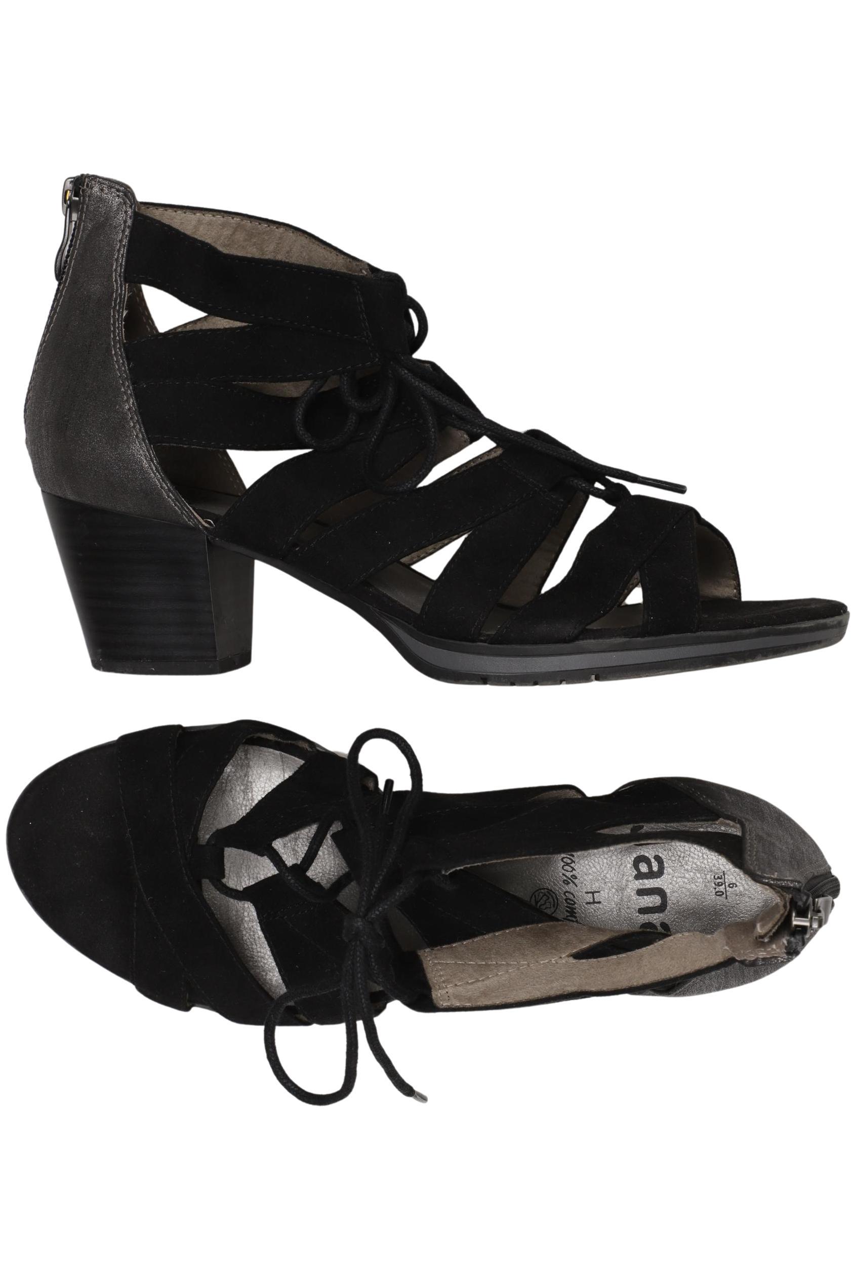 

Jana Damen Sandale, schwarz, Gr. 39