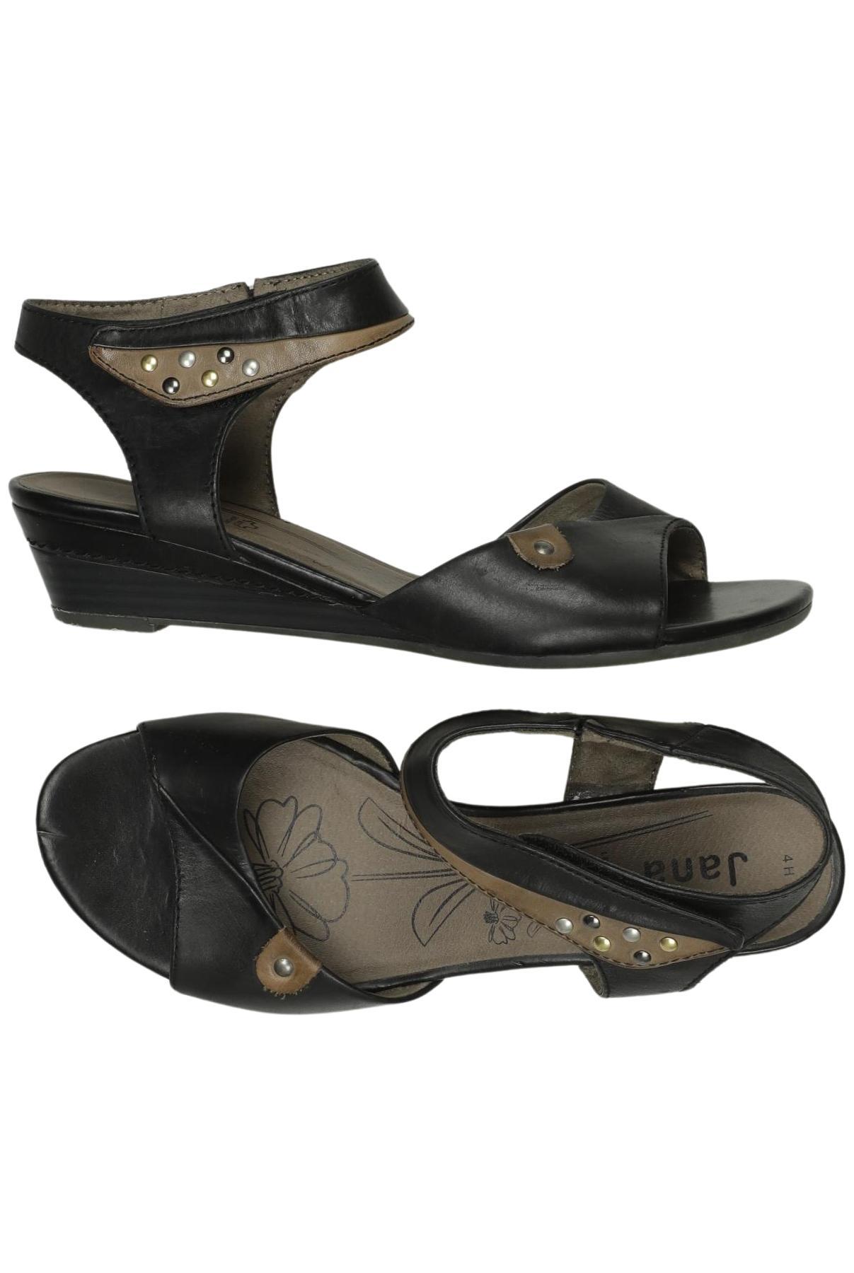 

Jana Damen Sandale, schwarz, Gr. 4