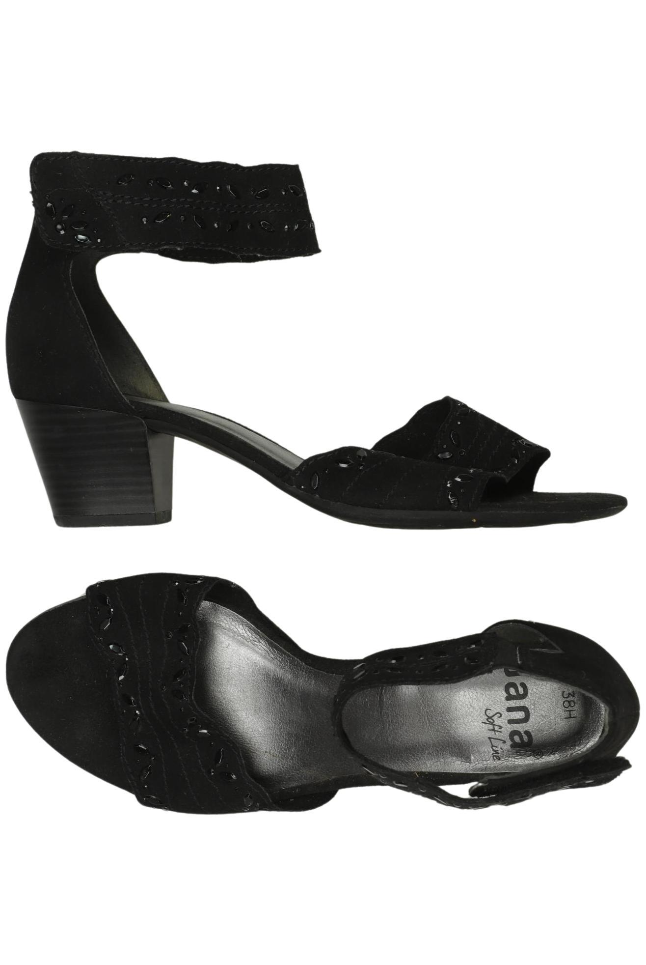 

Jana Damen Sandale, schwarz, Gr. 38