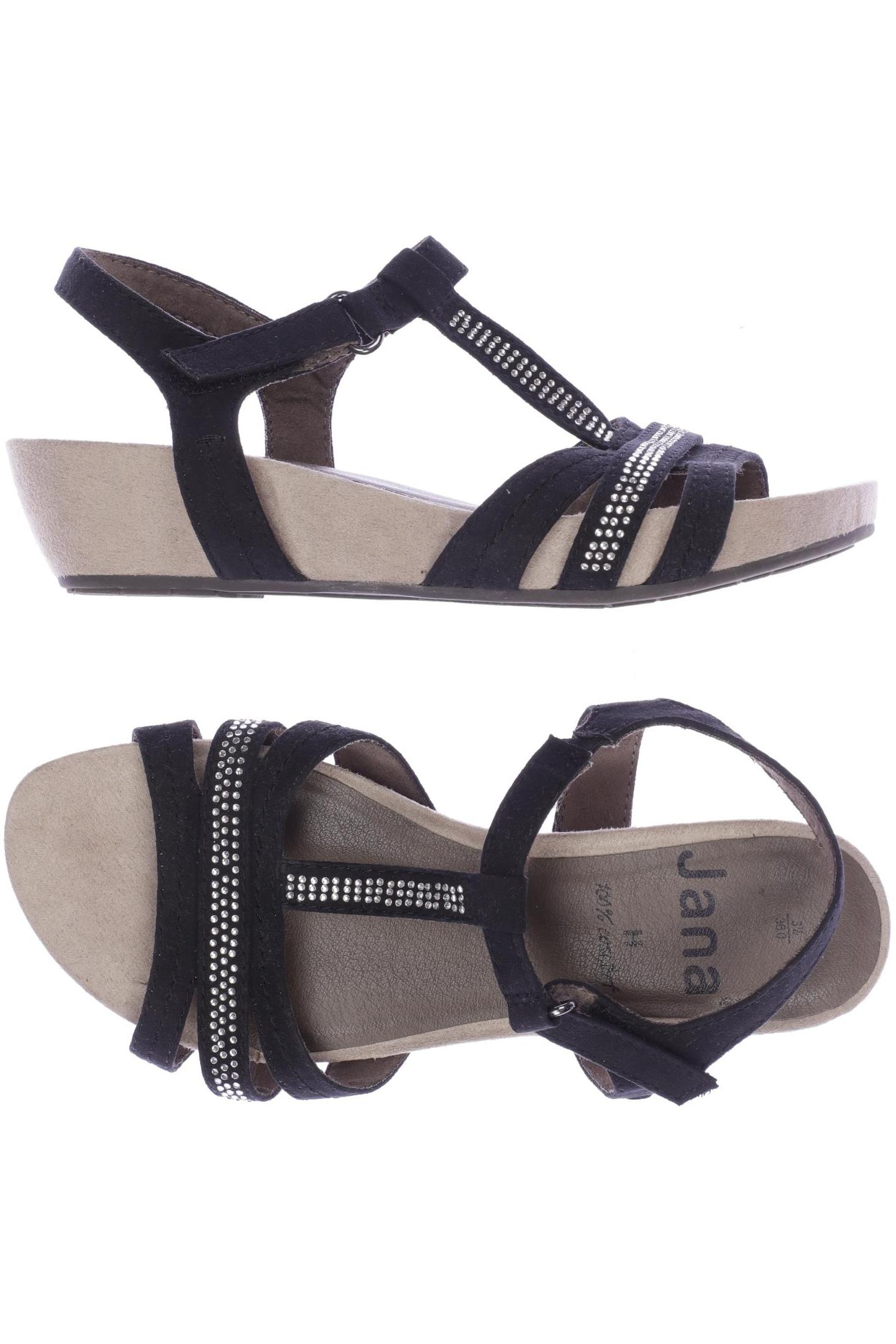 

Jana Damen Sandale, schwarz, Gr. 36
