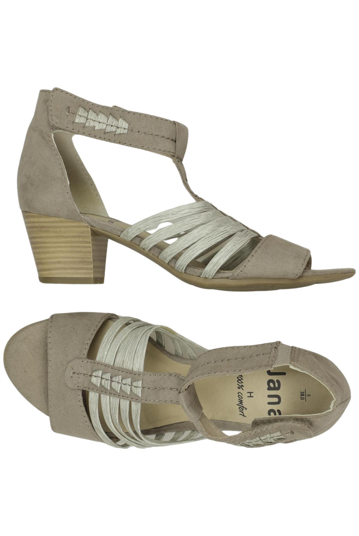

Jana Damen Sandale, beige, Gr. 38