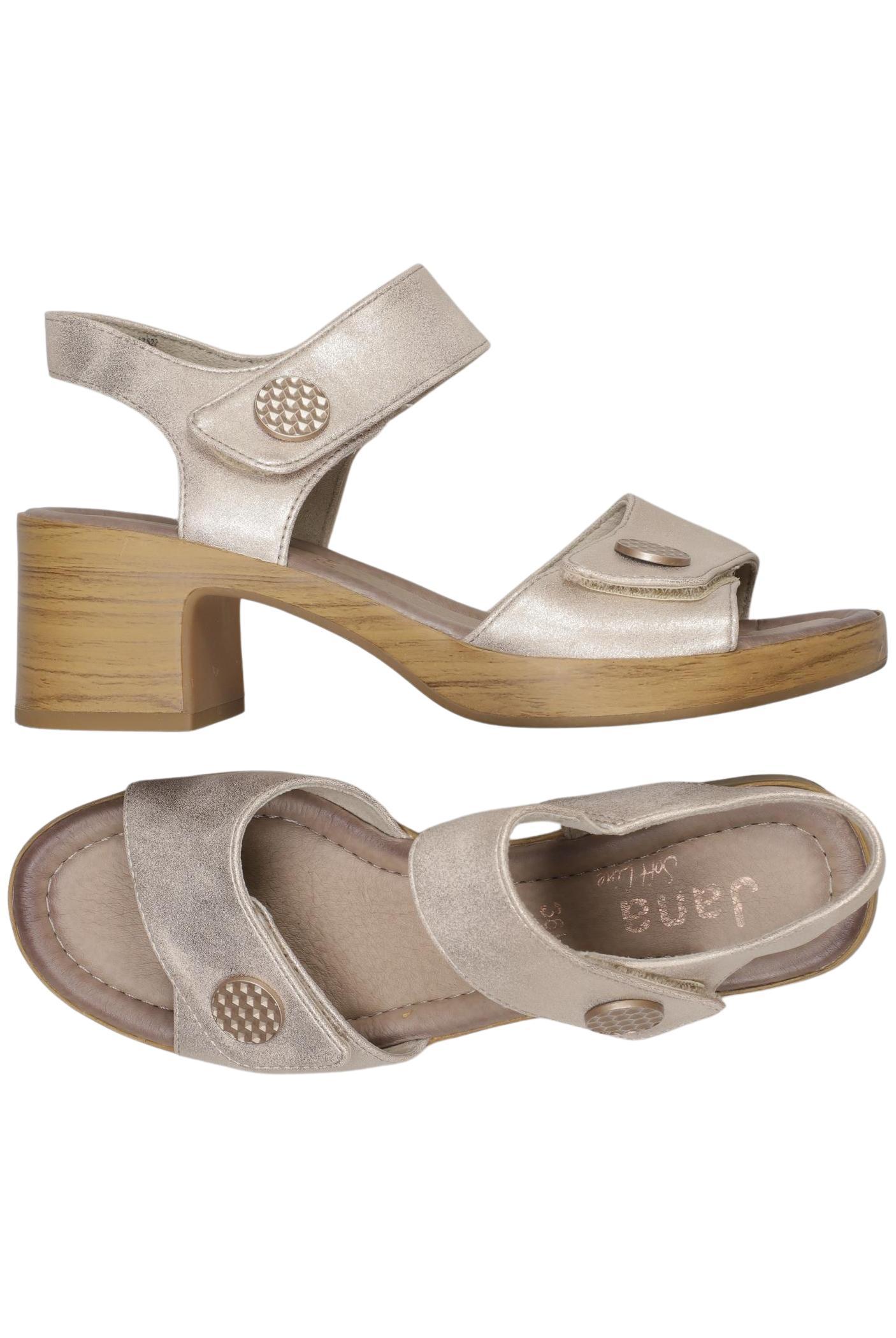 

Jana Damen Sandale, silber, Gr. 36