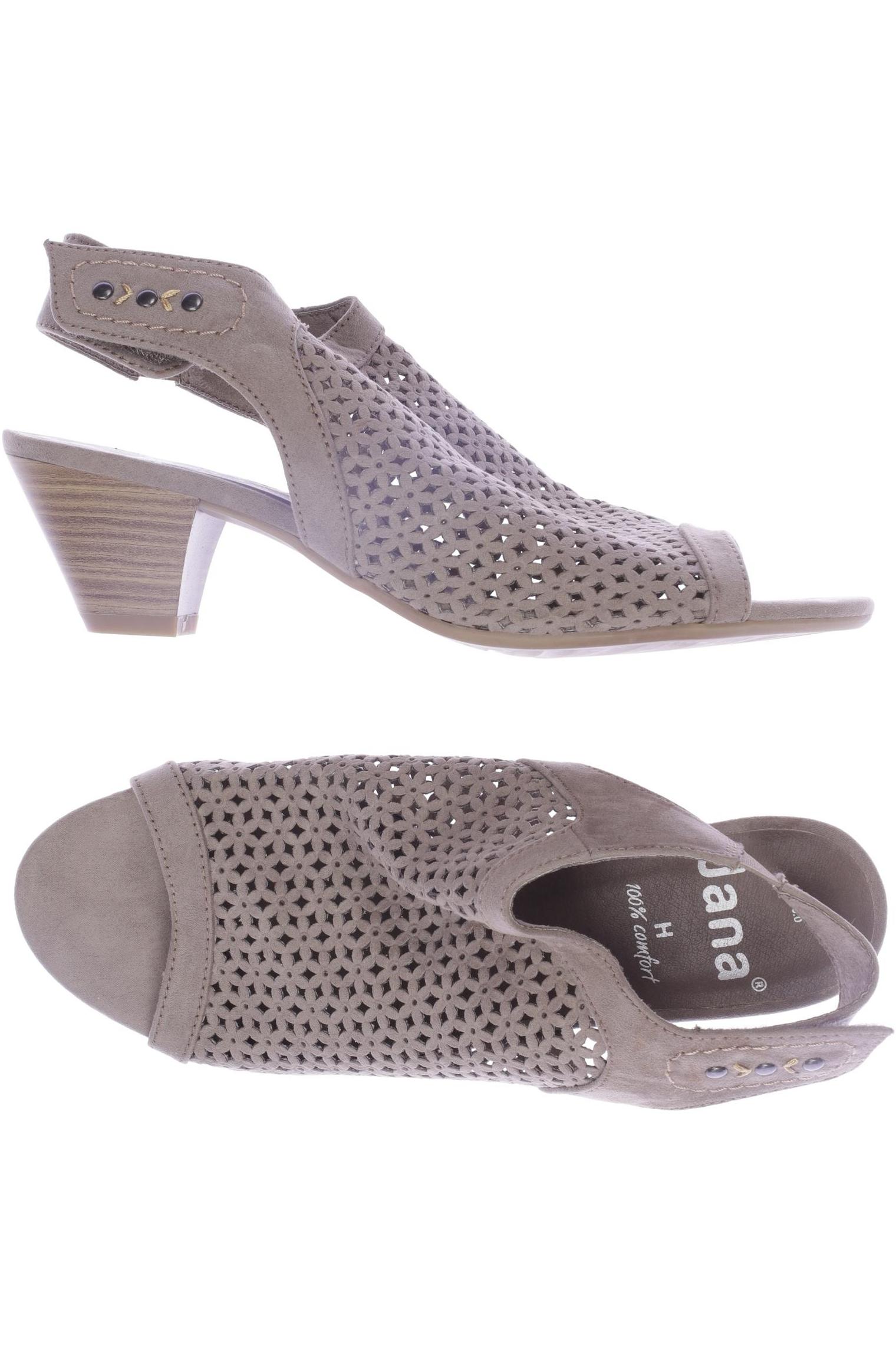

Jana Damen Sandale, grau, Gr. 40
