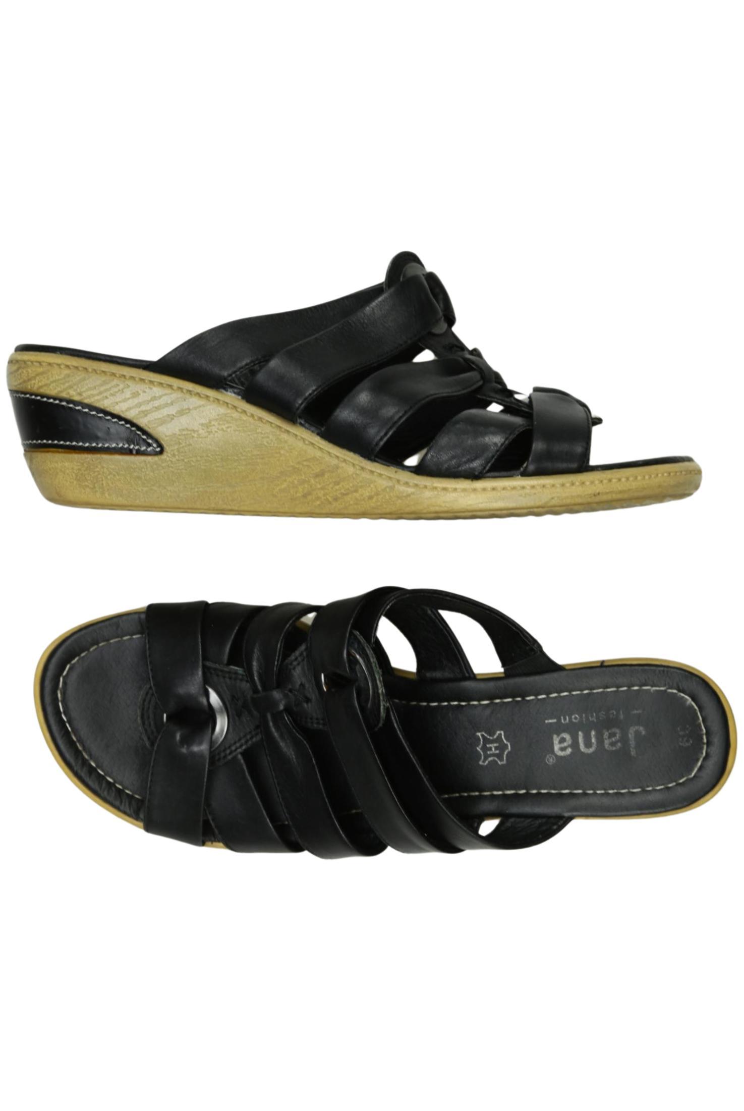 

Jana Damen Sandale, schwarz, Gr. 39