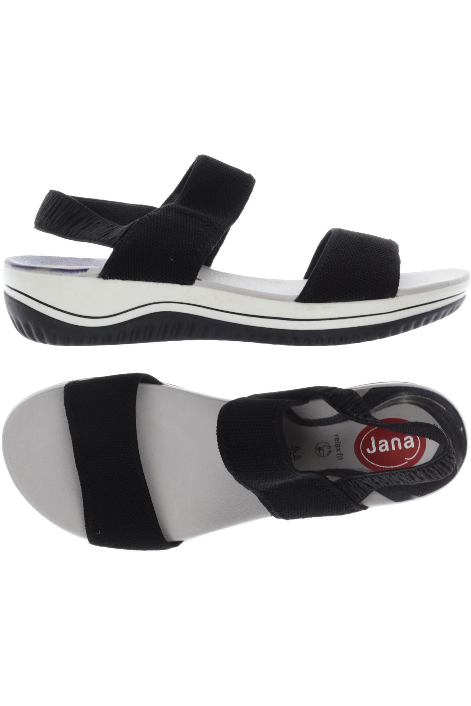 

Jana Damen Sandale, schwarz, Gr. 40.5
