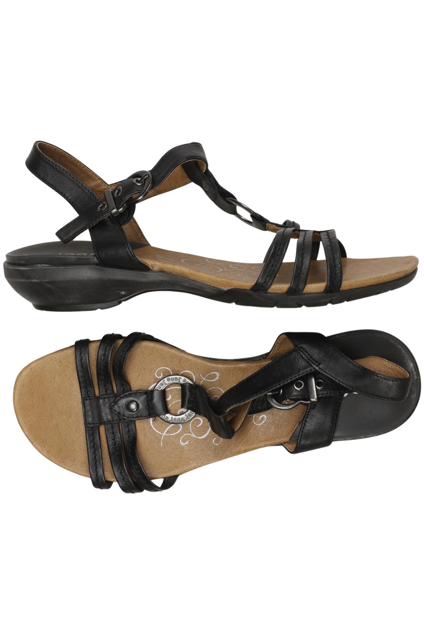 

Jana Damen Sandale, schwarz, Gr. 42