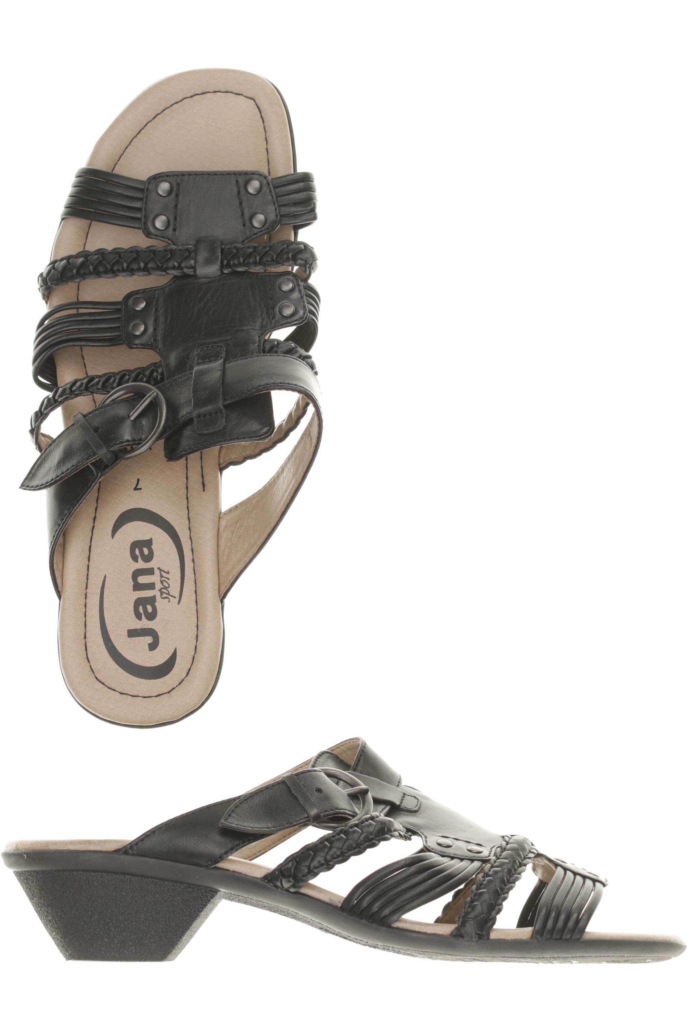 

Jana Damen Sandale, schwarz, Gr. 7