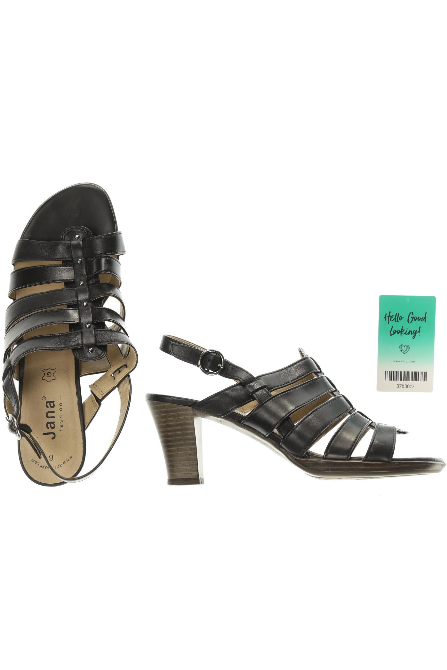

Jana Damen Sandale, schwarz, Gr. 6