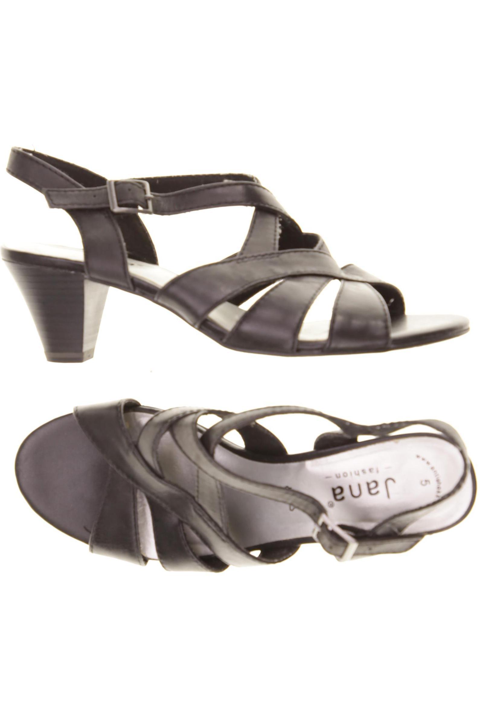 

Jana Damen Sandale, schwarz, Gr. 5