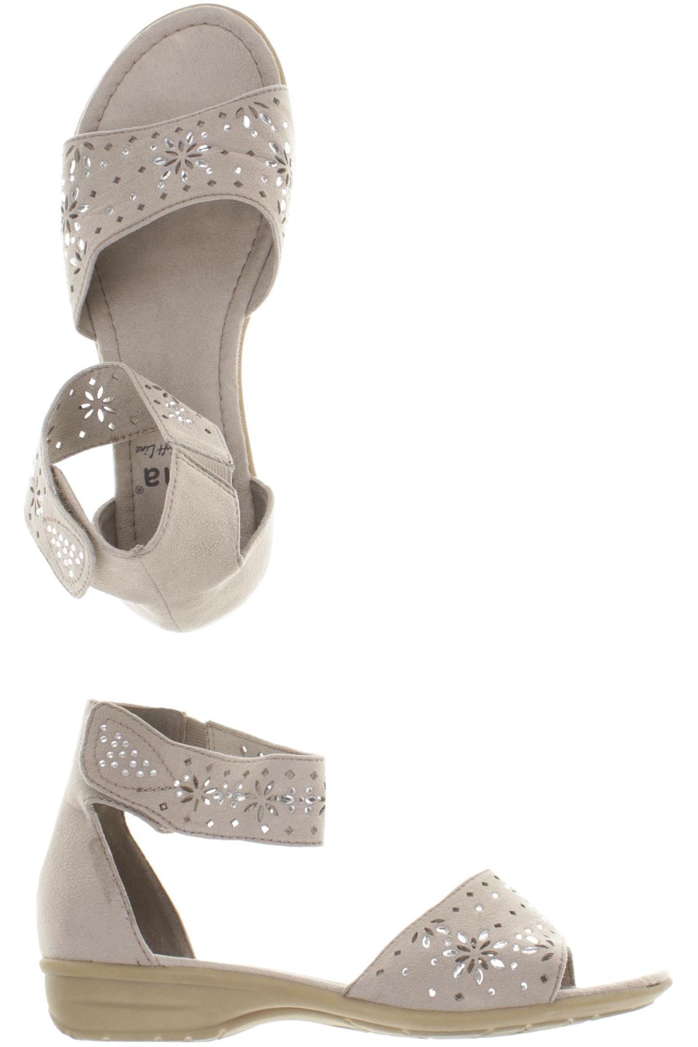 

Jana Damen Sandale, beige, Gr. 36