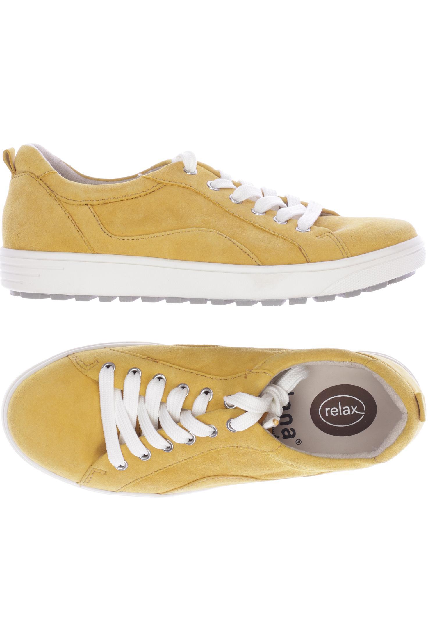

Jana Damen Sneakers, gelb