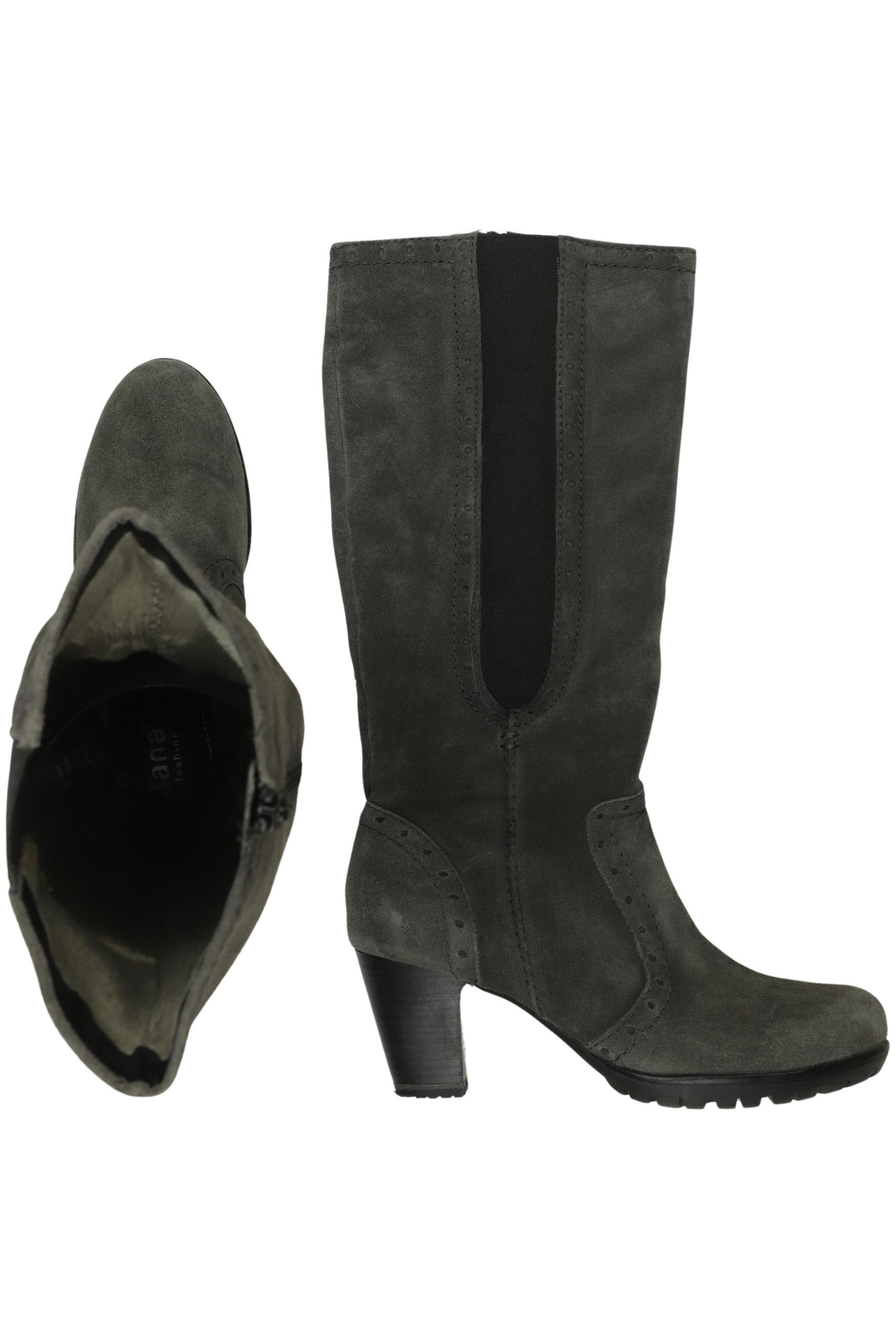 

Jana Damen Stiefel, grau, Gr. 4.5