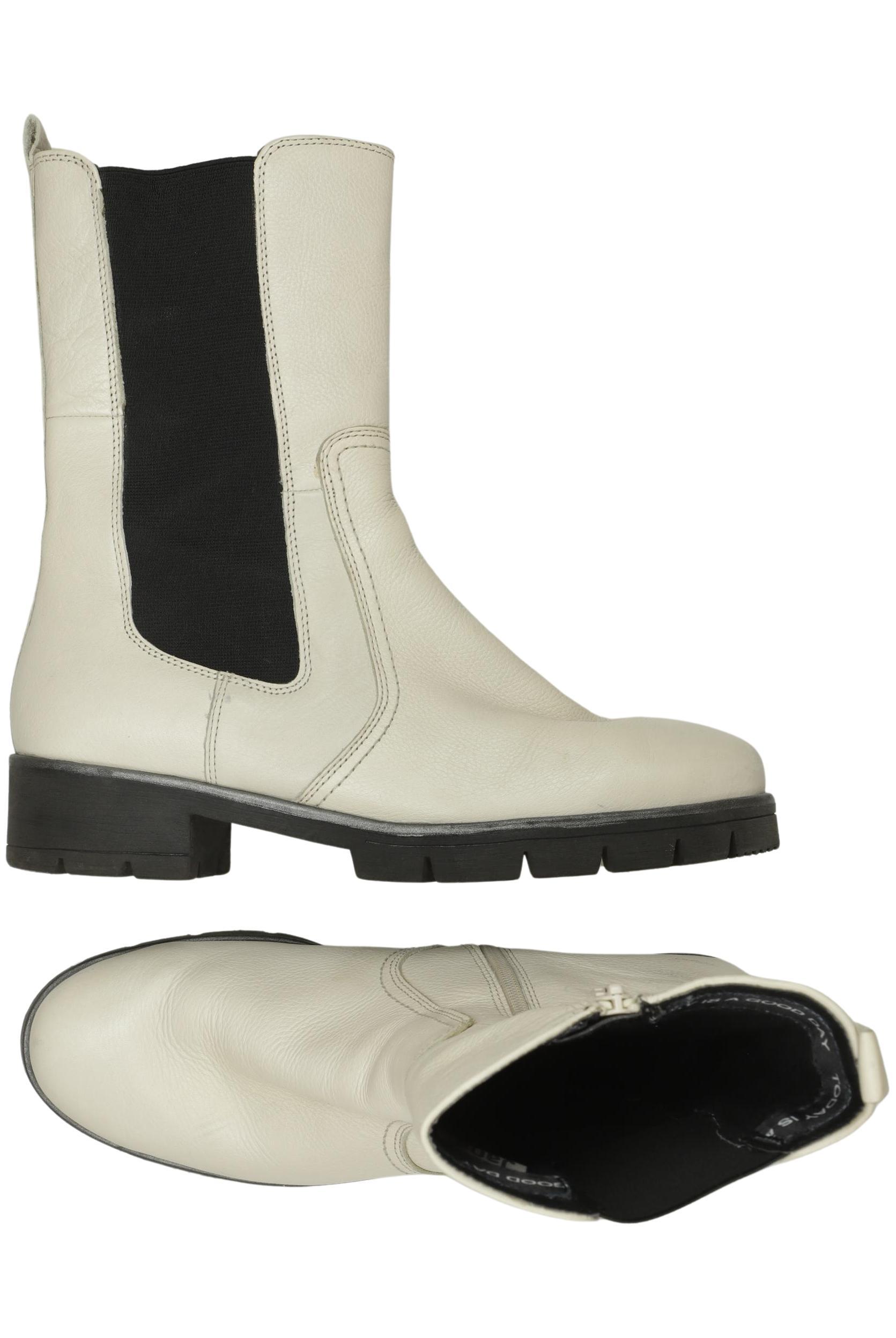 

Jana Damen Stiefel, cremeweiß, Gr. 42