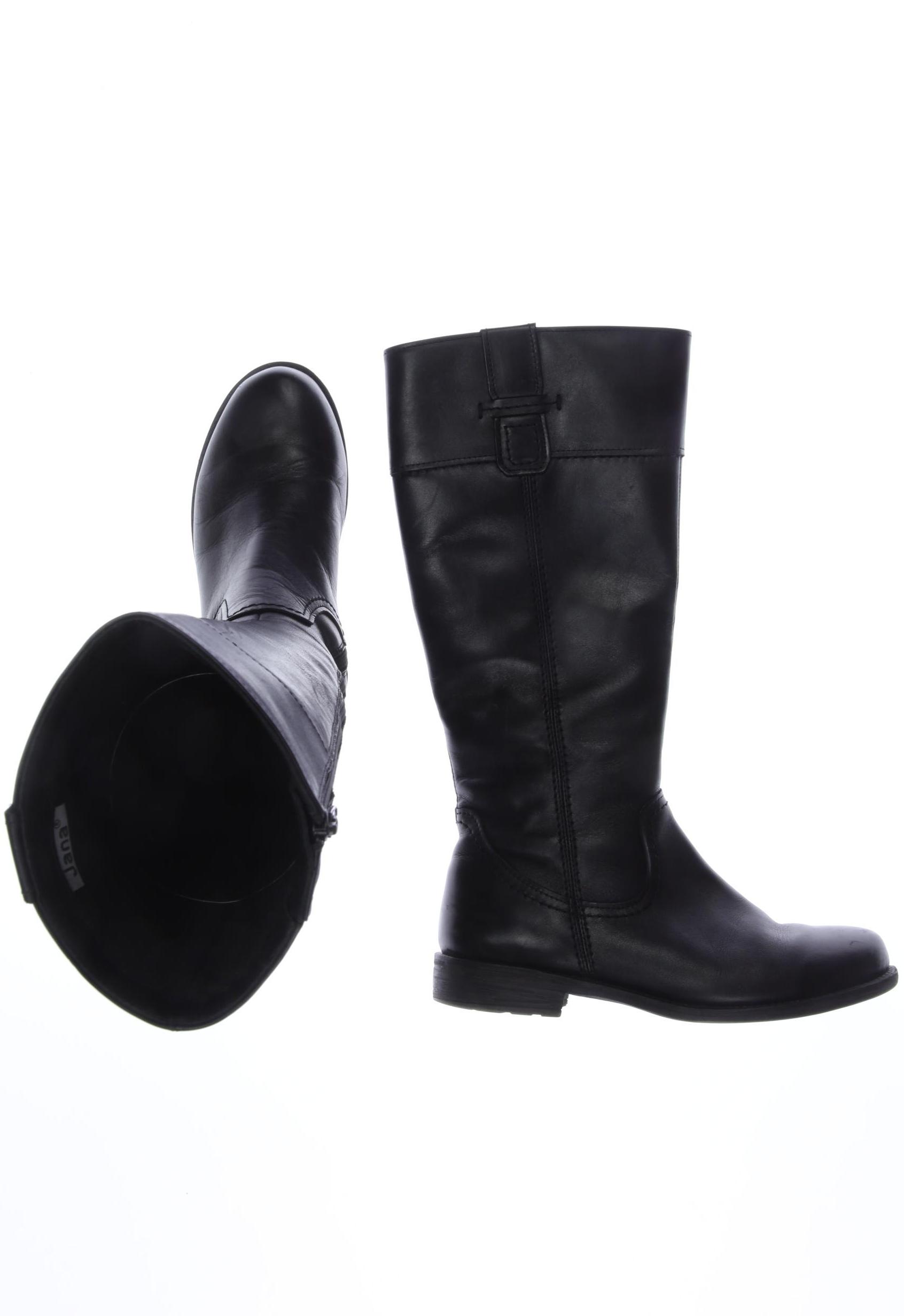 

Jana Damen Stiefel, schwarz, Gr. 37.5