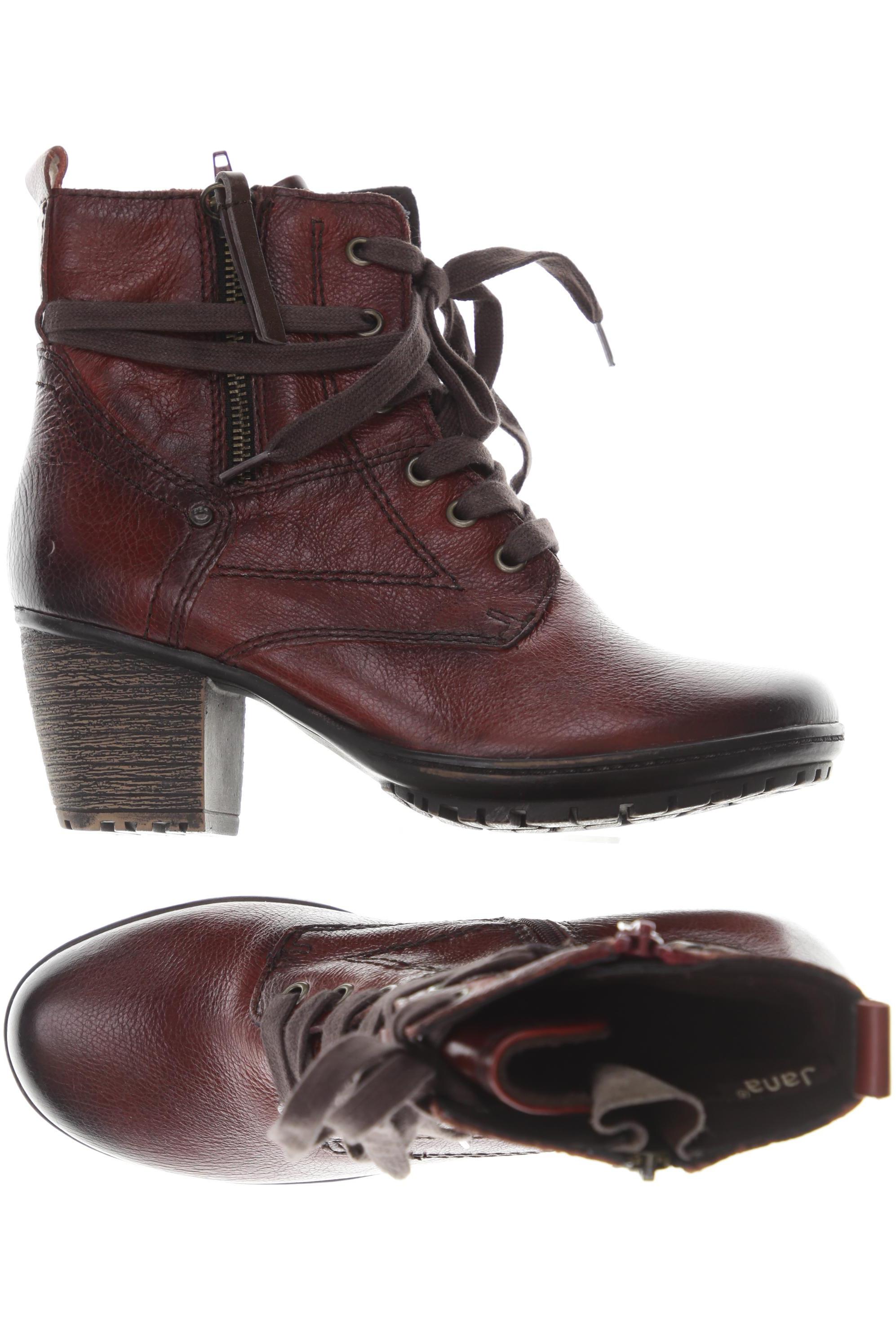 

Jana Damen Stiefelette, rot, Gr. 38