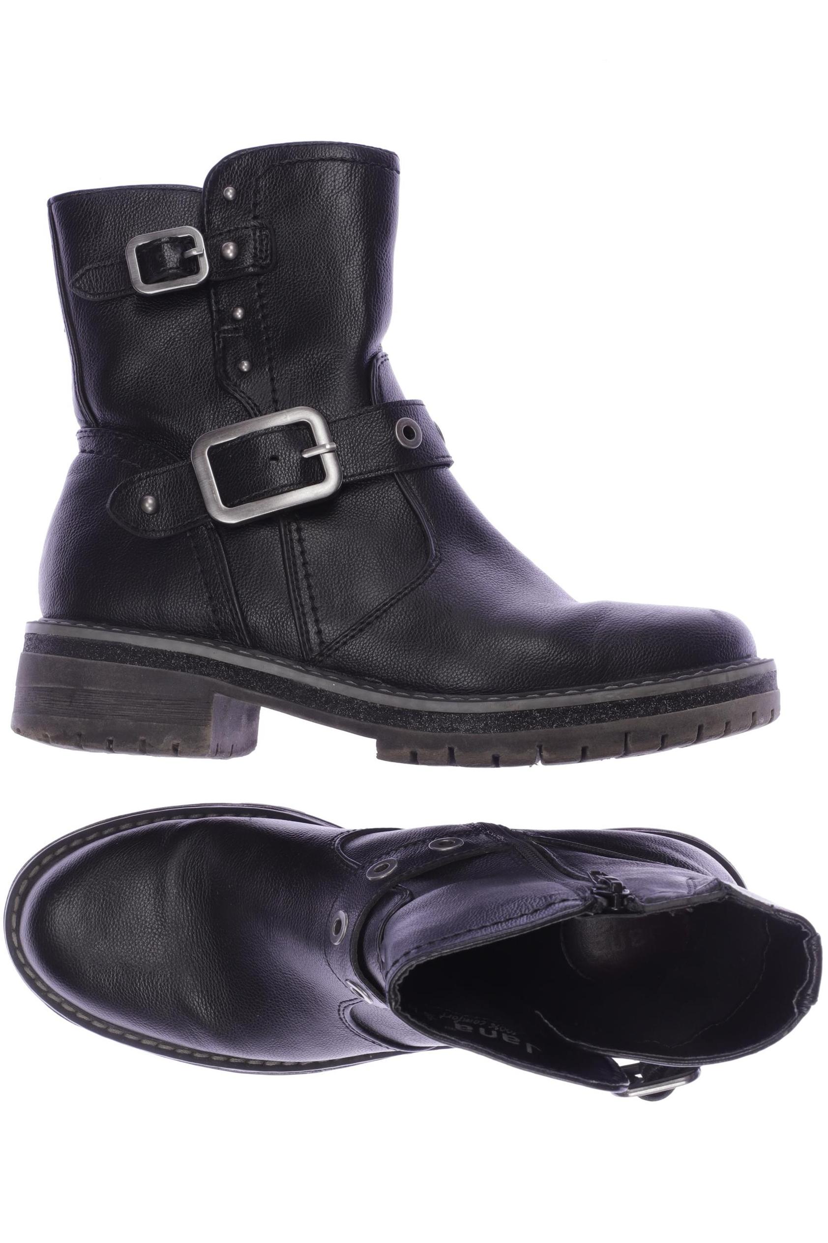 

Jana Damen Stiefelette, schwarz, Gr. 39