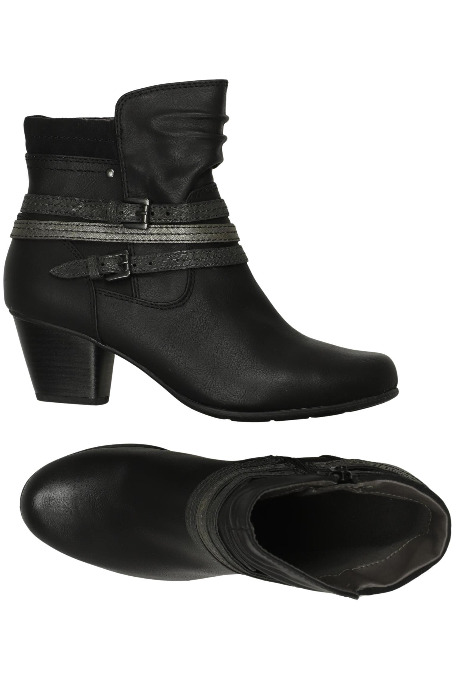 

Jana Damen Stiefelette, schwarz, Gr. 38
