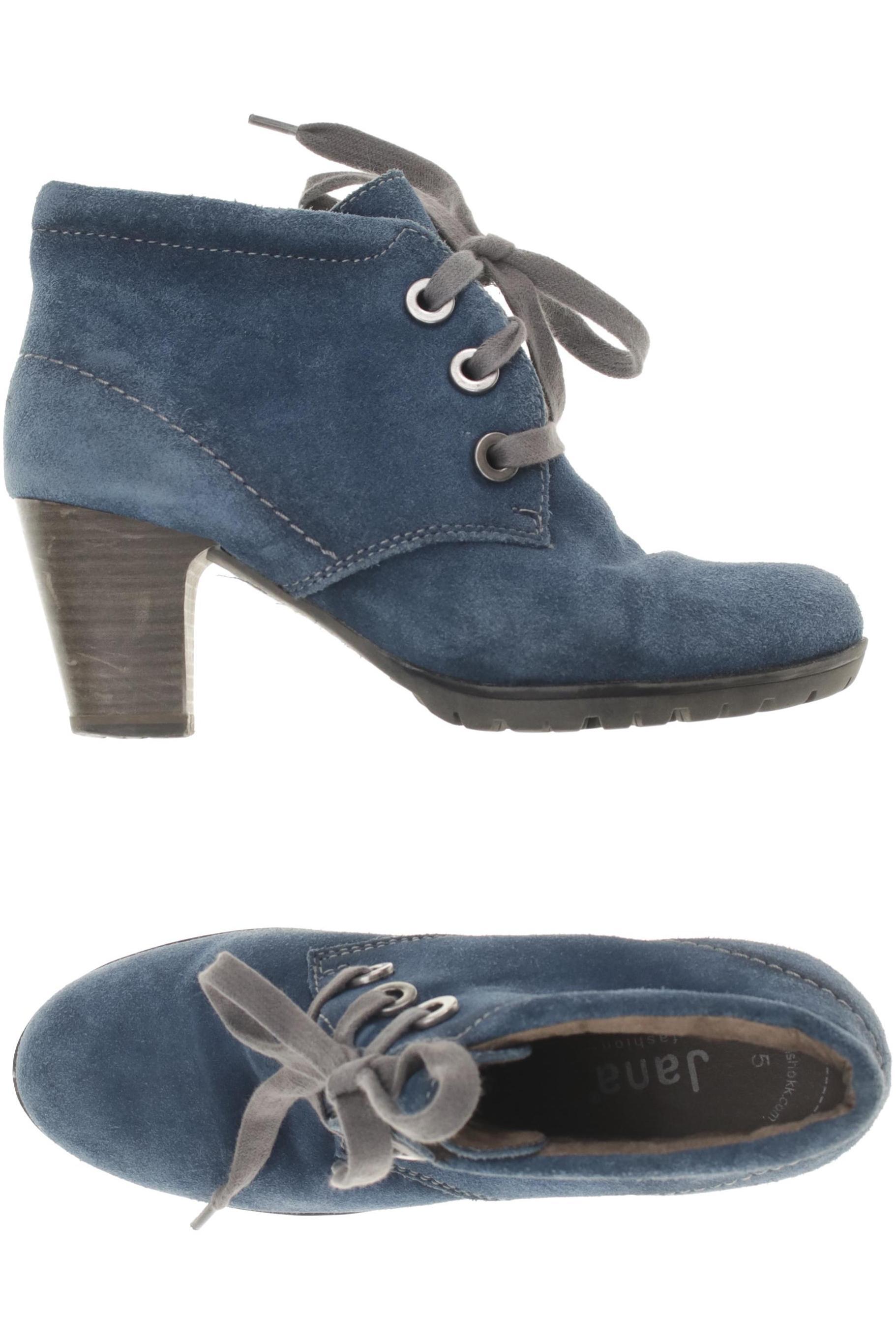 

Jana Damen Stiefelette, blau, Gr. 5