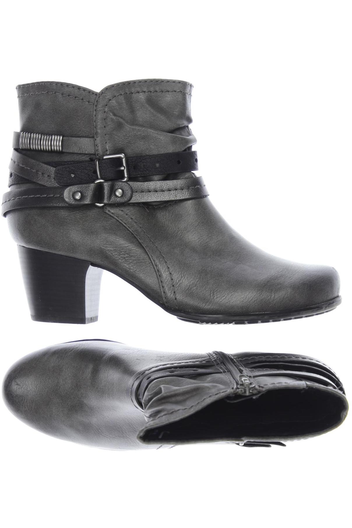 

Jana Damen Stiefelette, grau, Gr. 38.5