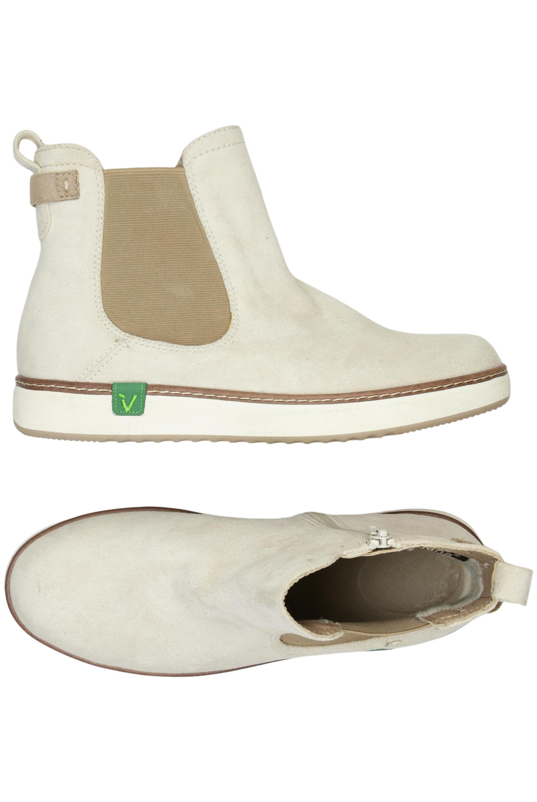 

Jana Damen Stiefelette, cremeweiß, Gr. 38