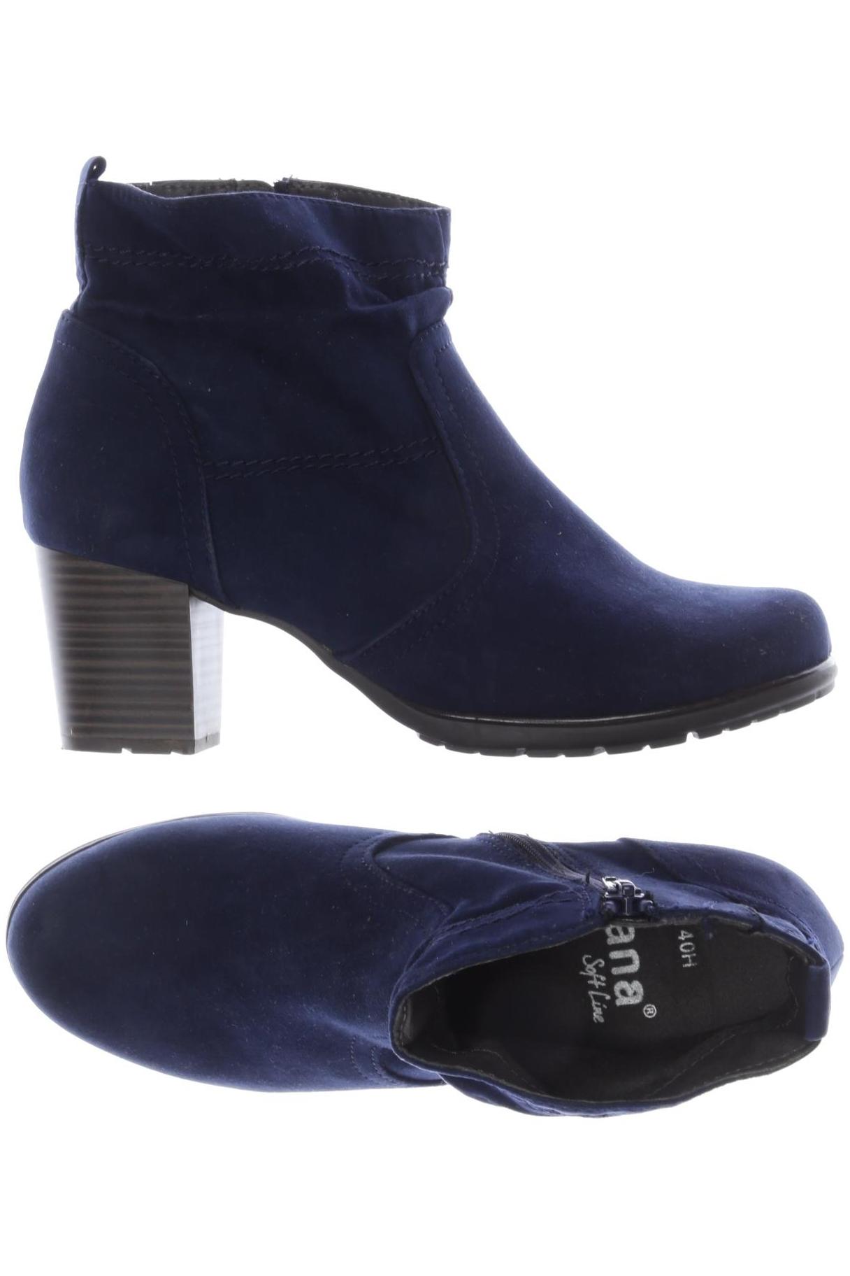

Jana Damen Stiefelette, marineblau, Gr. 40