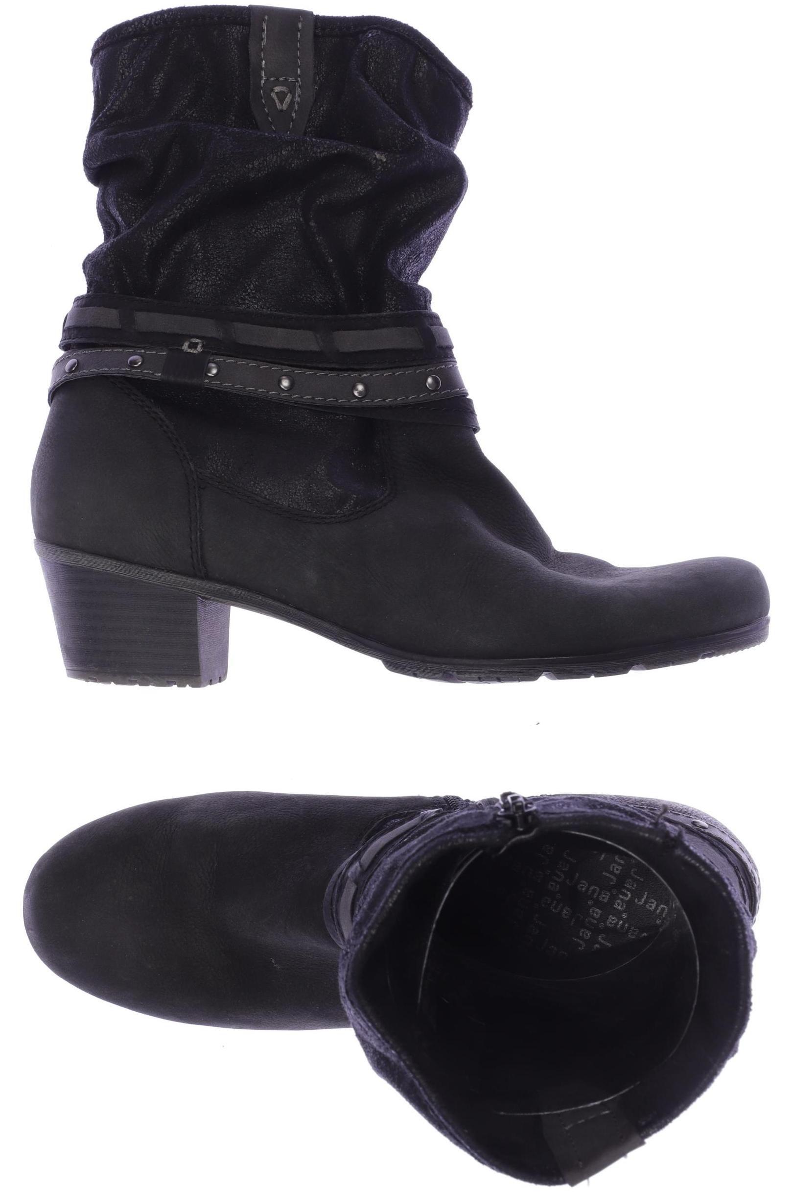 

Jana Damen Stiefelette, schwarz, Gr. 40.5