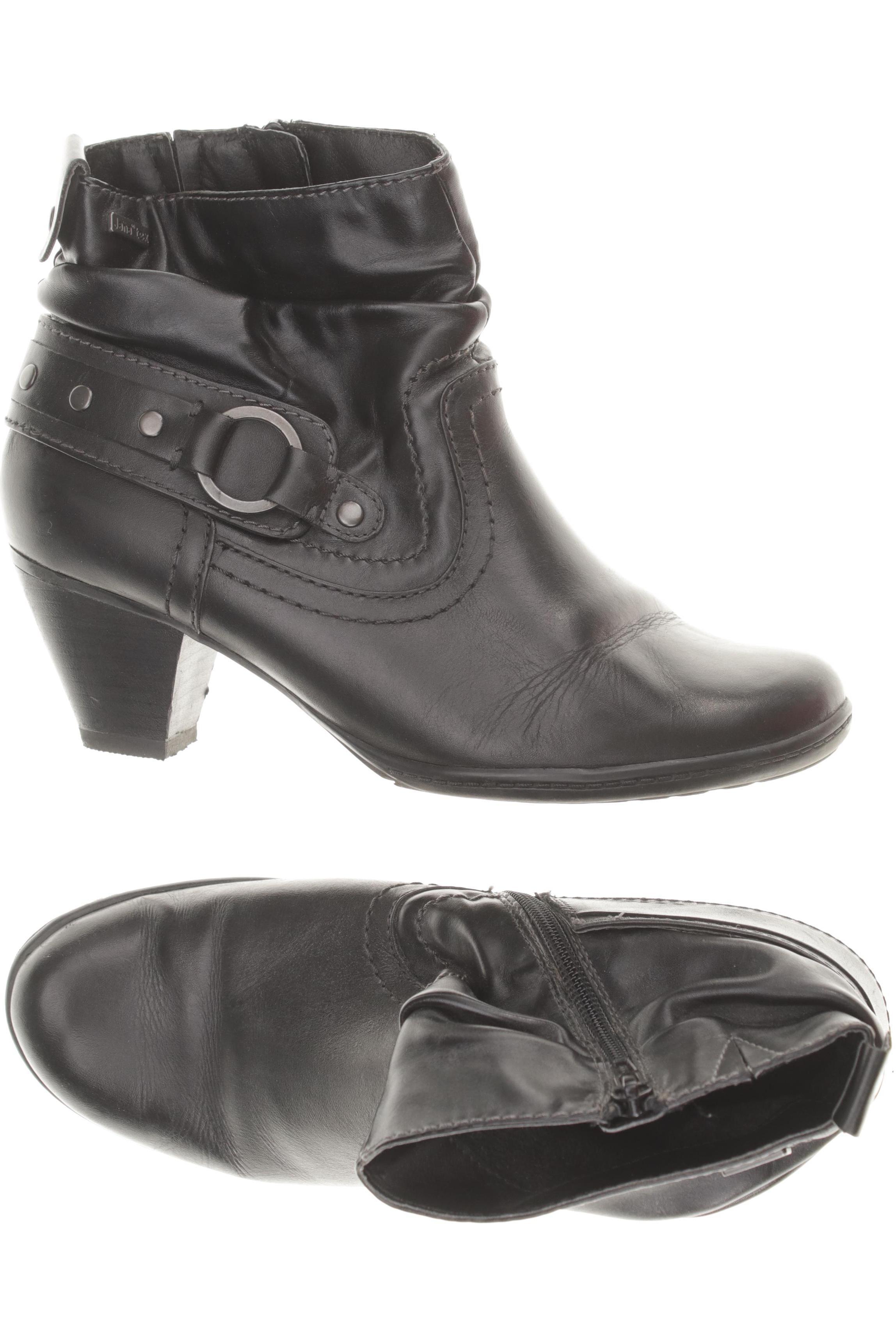 

Jana Damen Stiefelette, schwarz, Gr. 6.5