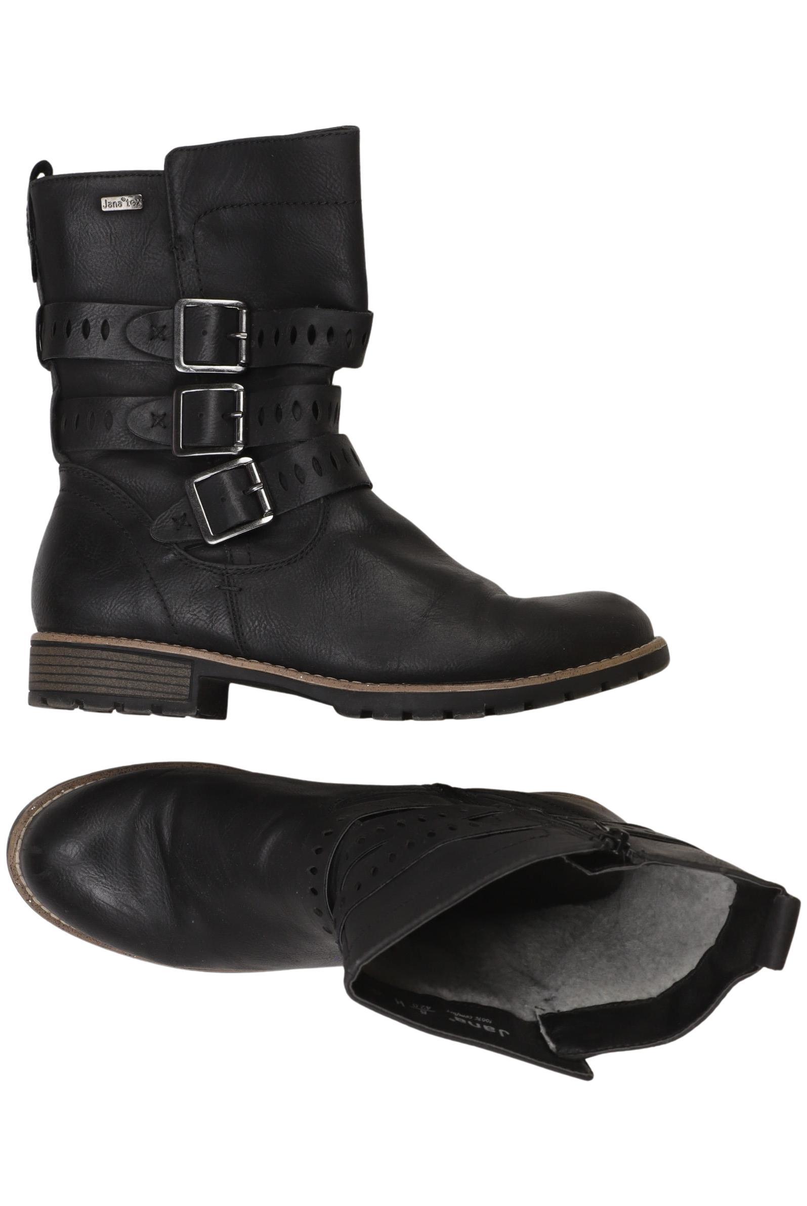 

Jana Damen Stiefelette, schwarz, Gr. 42