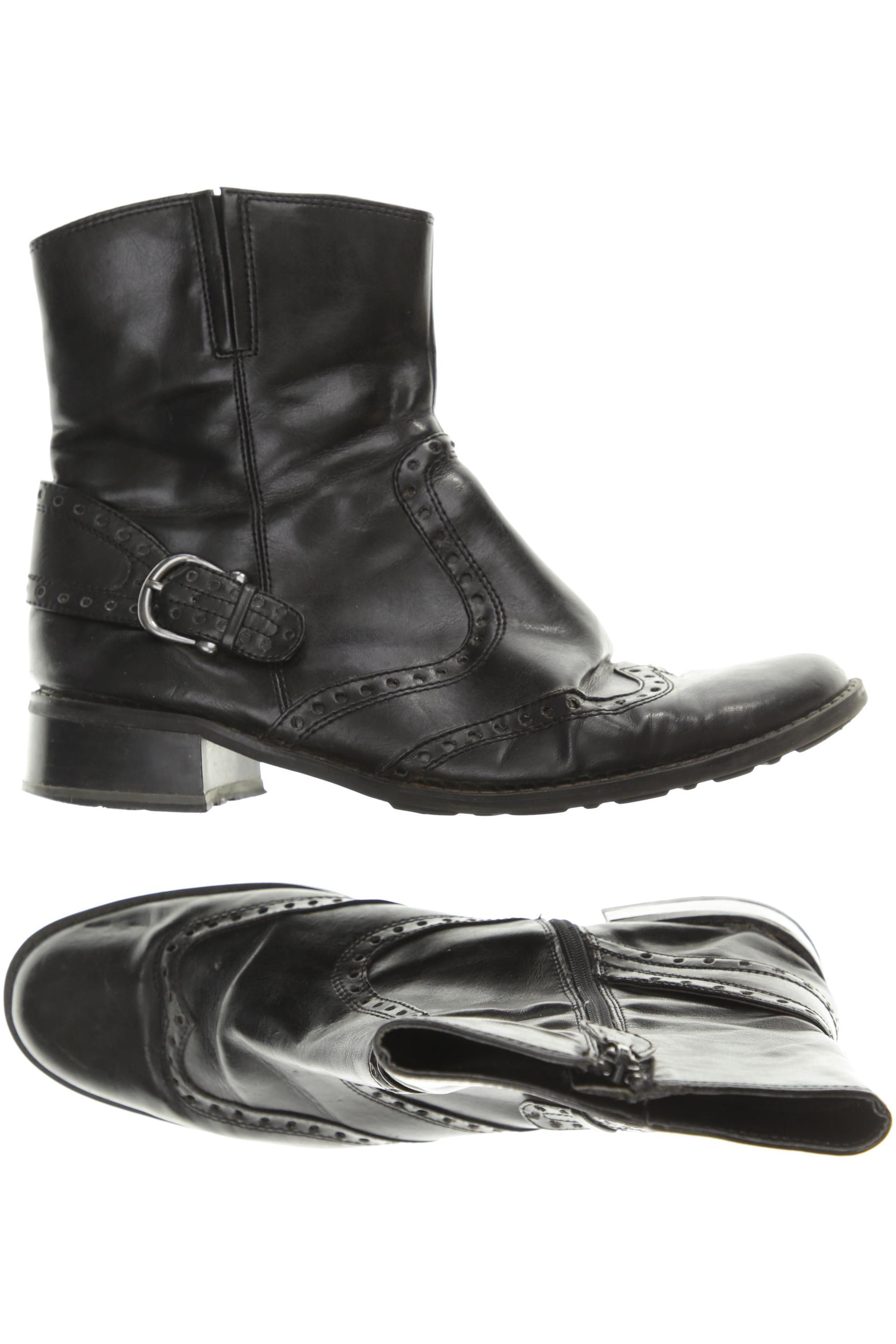 

Jana Damen Stiefelette, schwarz, Gr. 7
