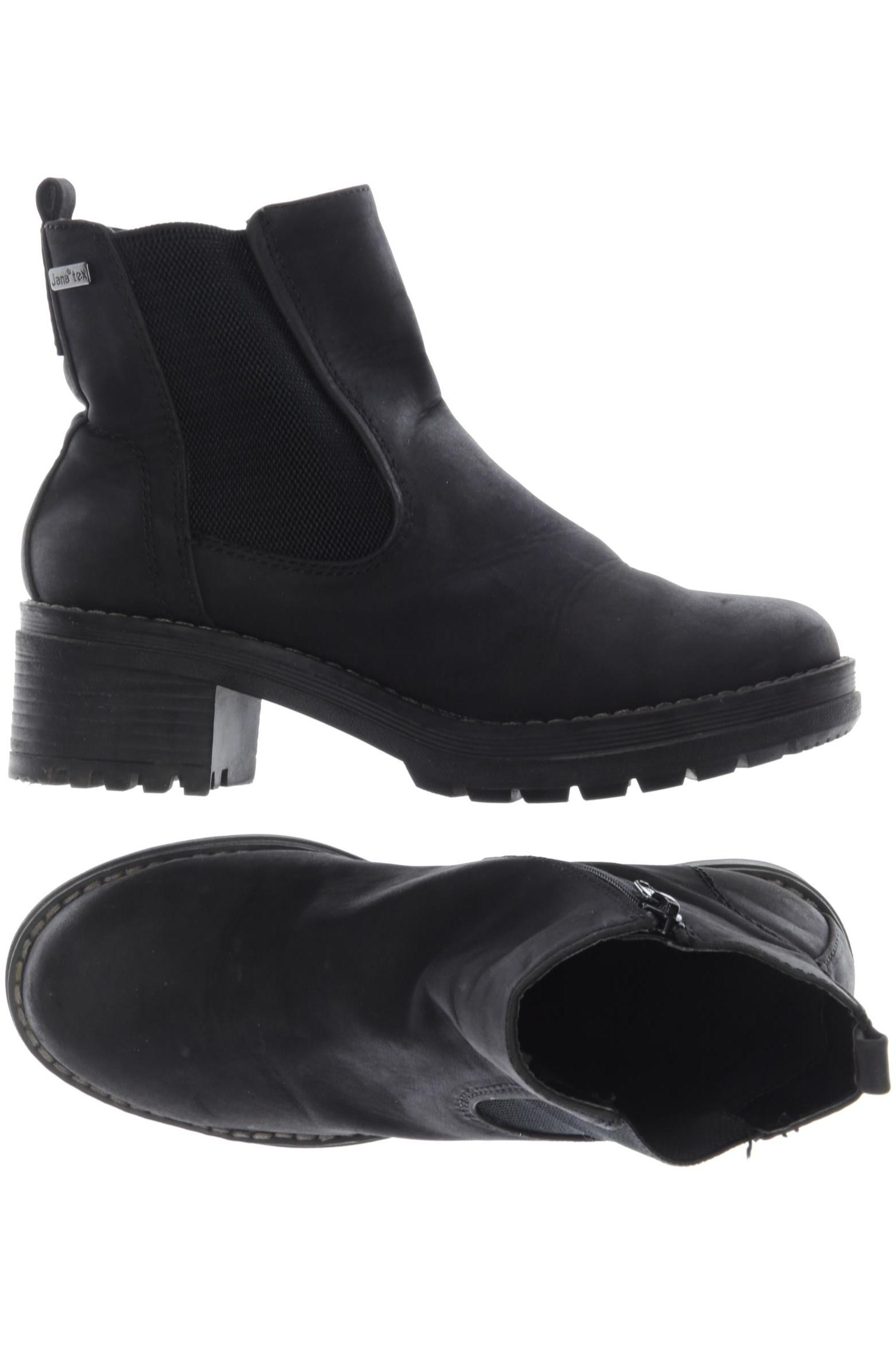 

Jana Damen Stiefelette, schwarz, Gr. 37