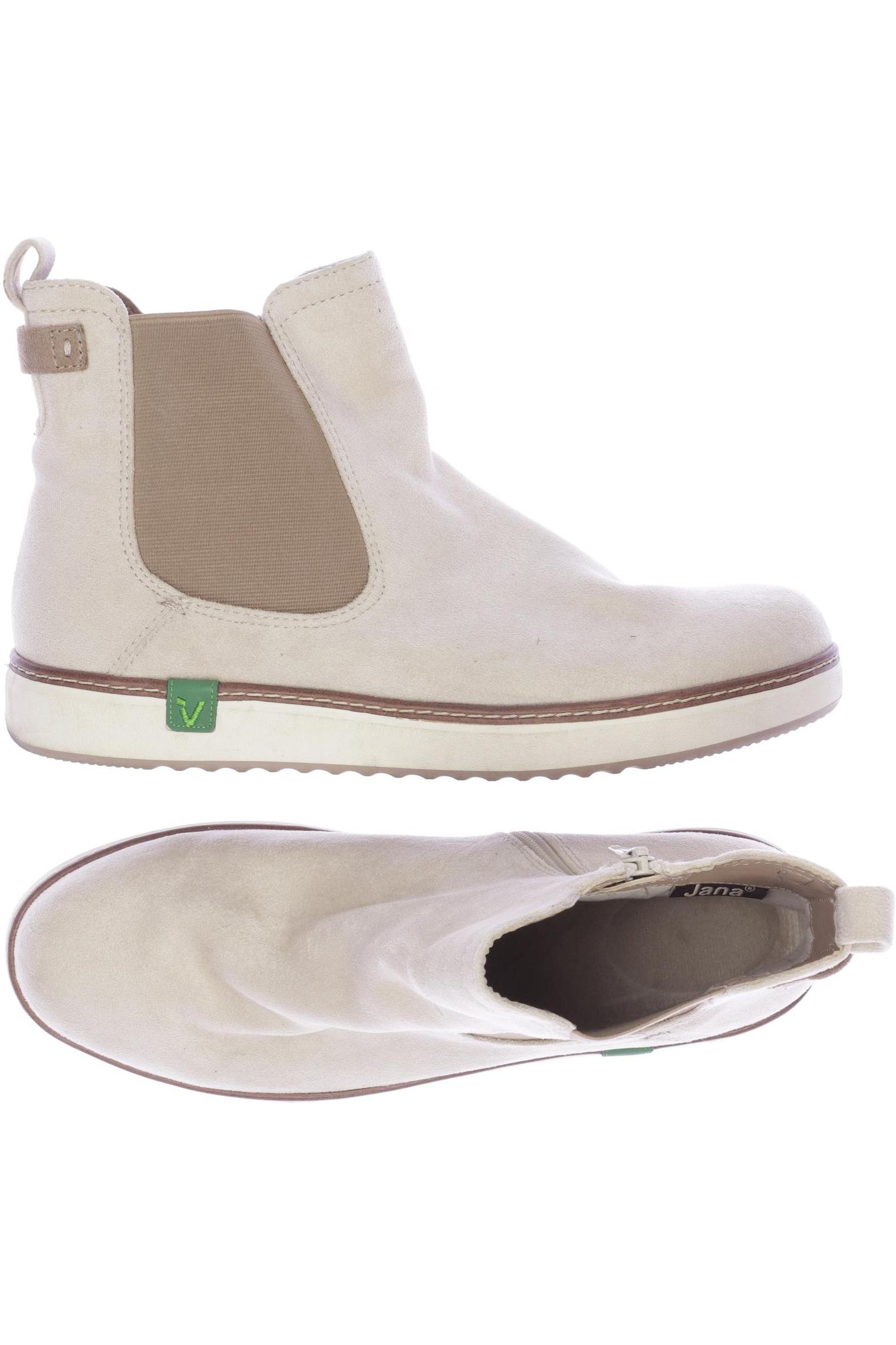 

Jana Damen Stiefelette, cremeweiß, Gr. 41