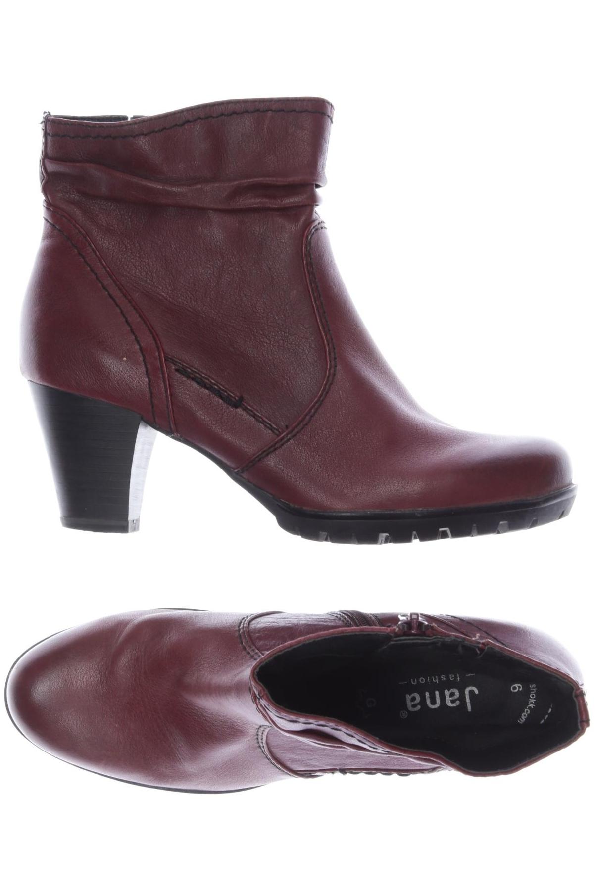 

Jana Damen Stiefelette, bordeaux, Gr. 6