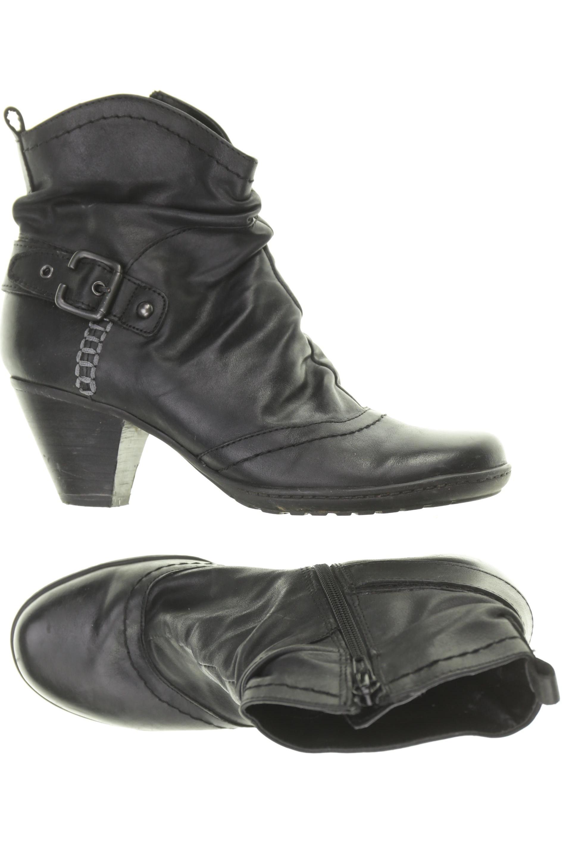 

Jana Damen Stiefelette, schwarz, Gr. 4
