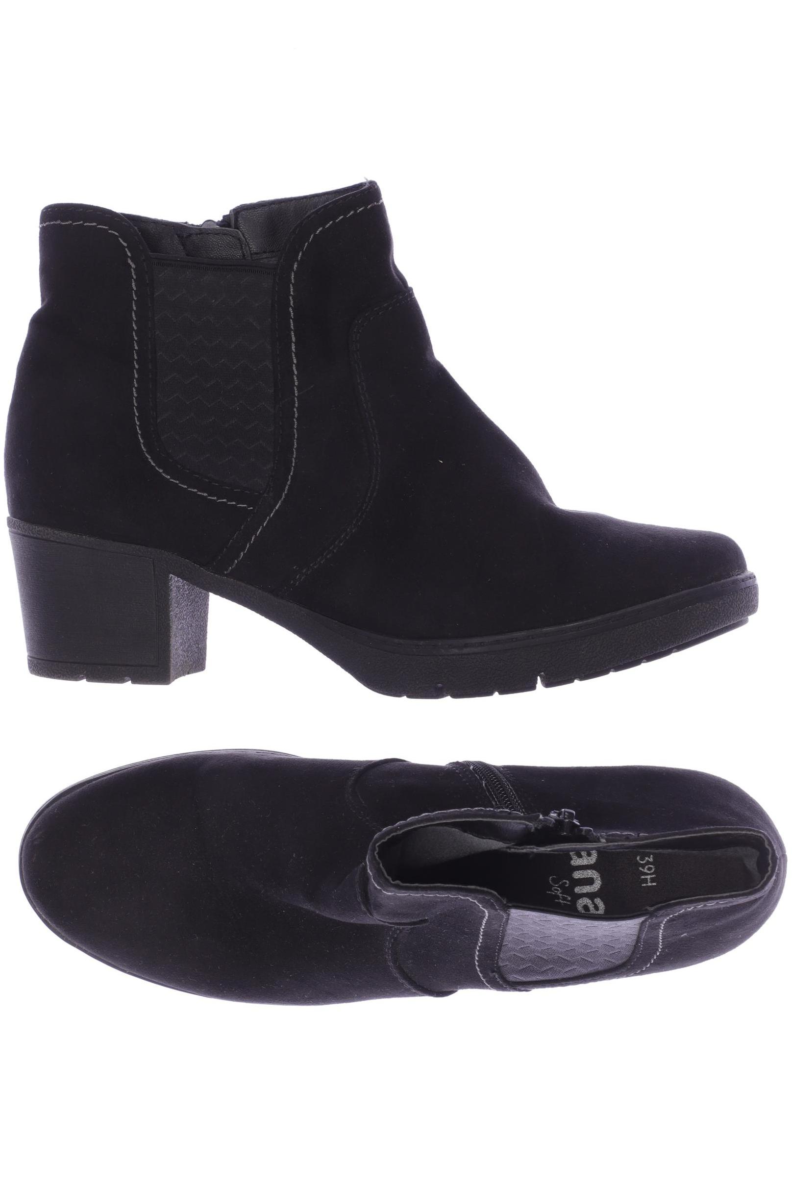 

Jana Damen Stiefelette, schwarz, Gr. 39