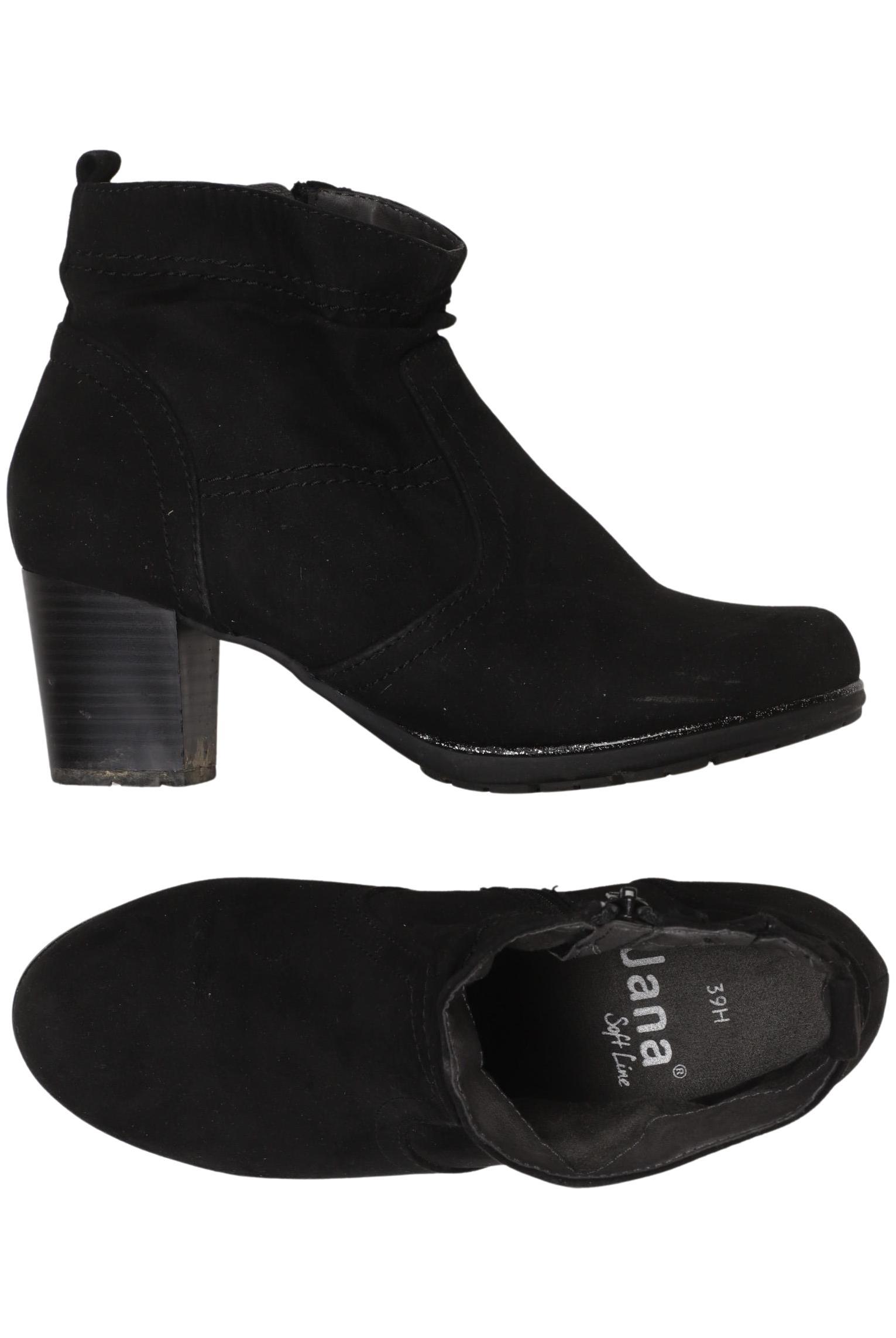 

Jana Damen Stiefelette, schwarz, Gr. 39