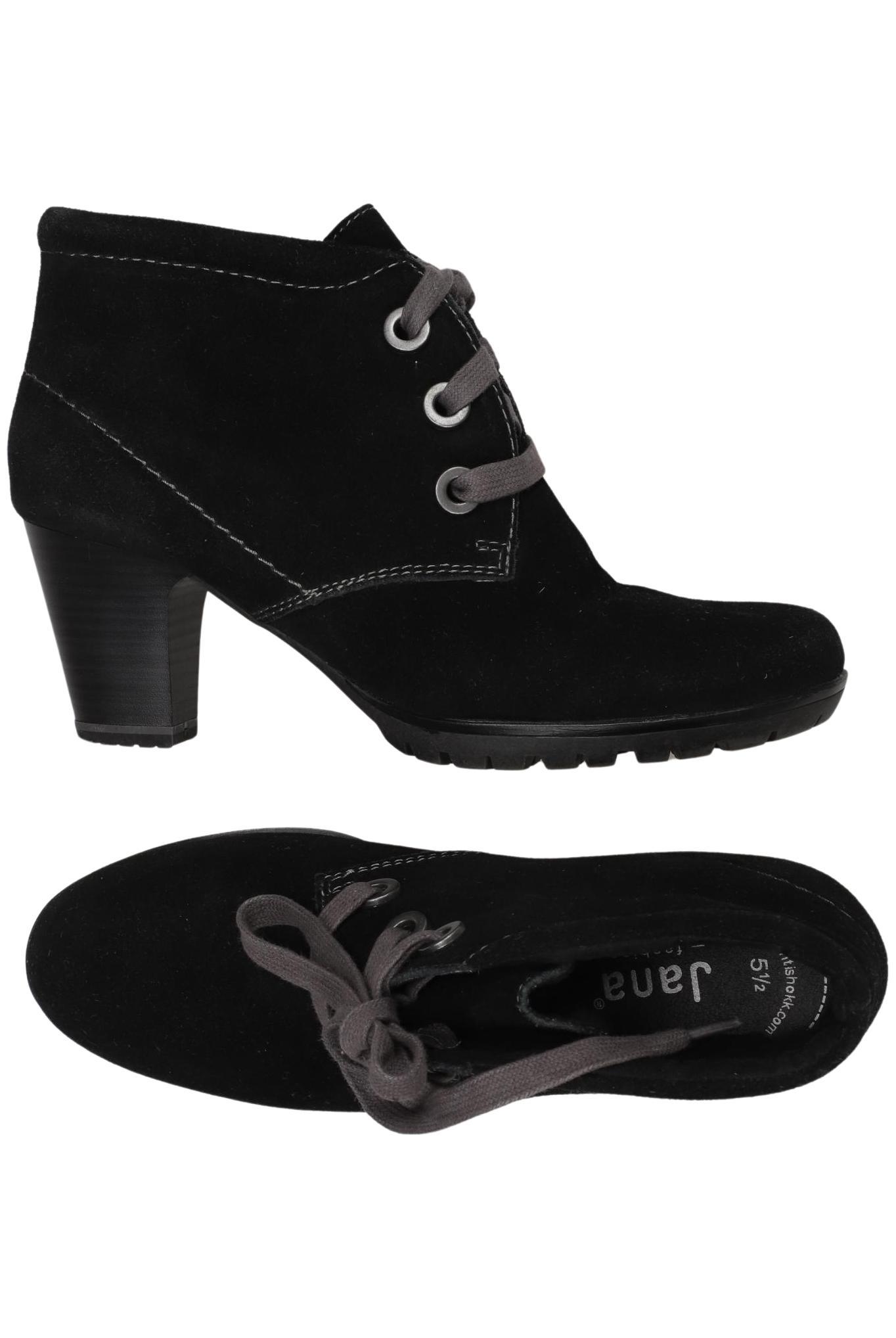 

Jana Damen Stiefelette, schwarz, Gr. 5.5