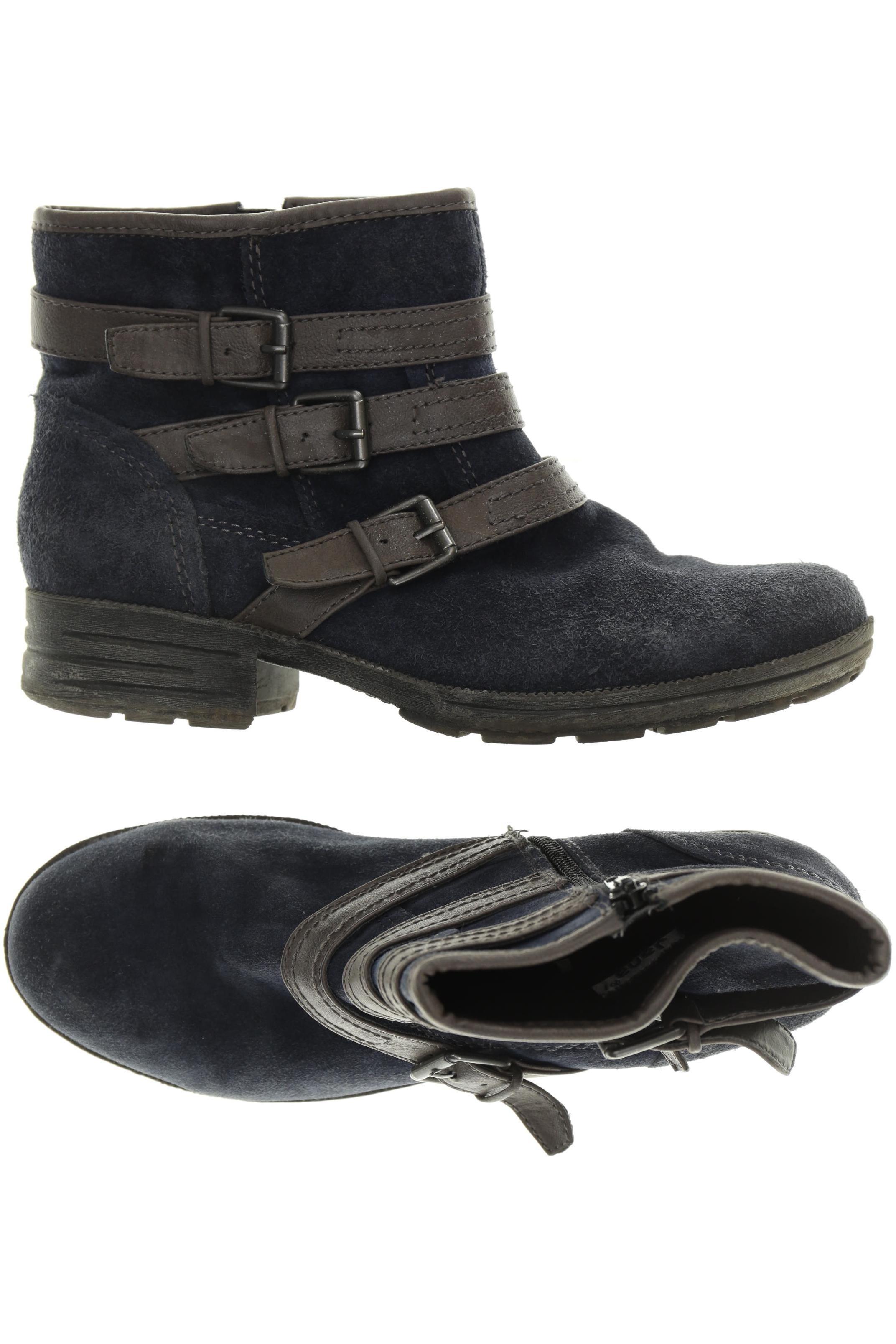 

Jana Damen Stiefelette, blau, Gr. 40