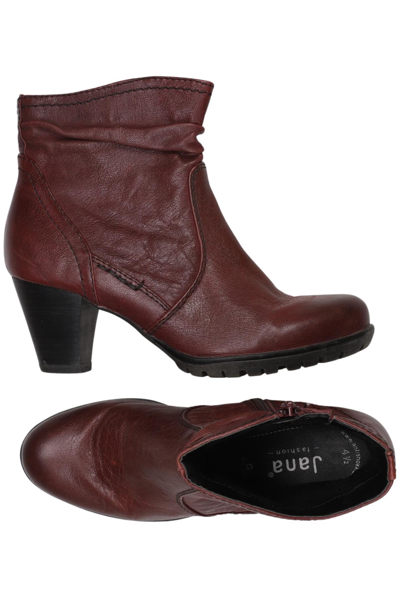 

Jana Damen Stiefelette, bordeaux, Gr. 4.5