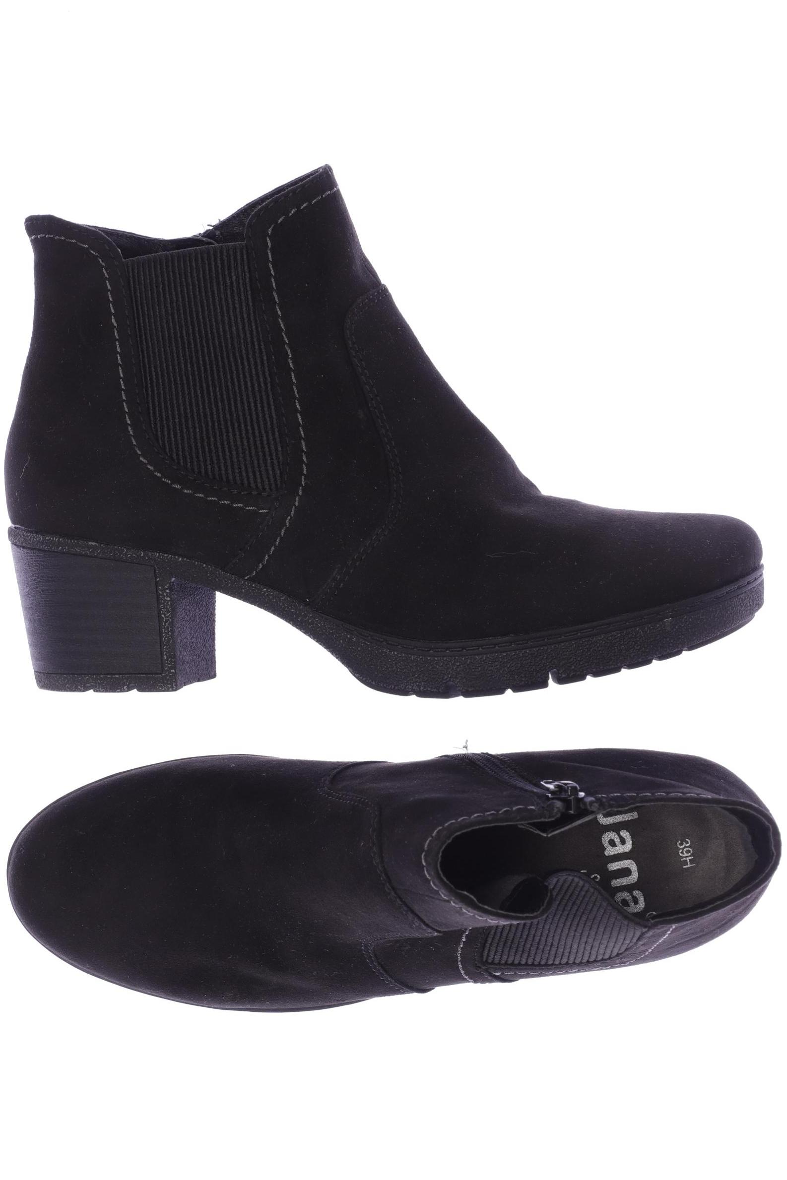 

Jana Damen Stiefelette, schwarz, Gr. 39