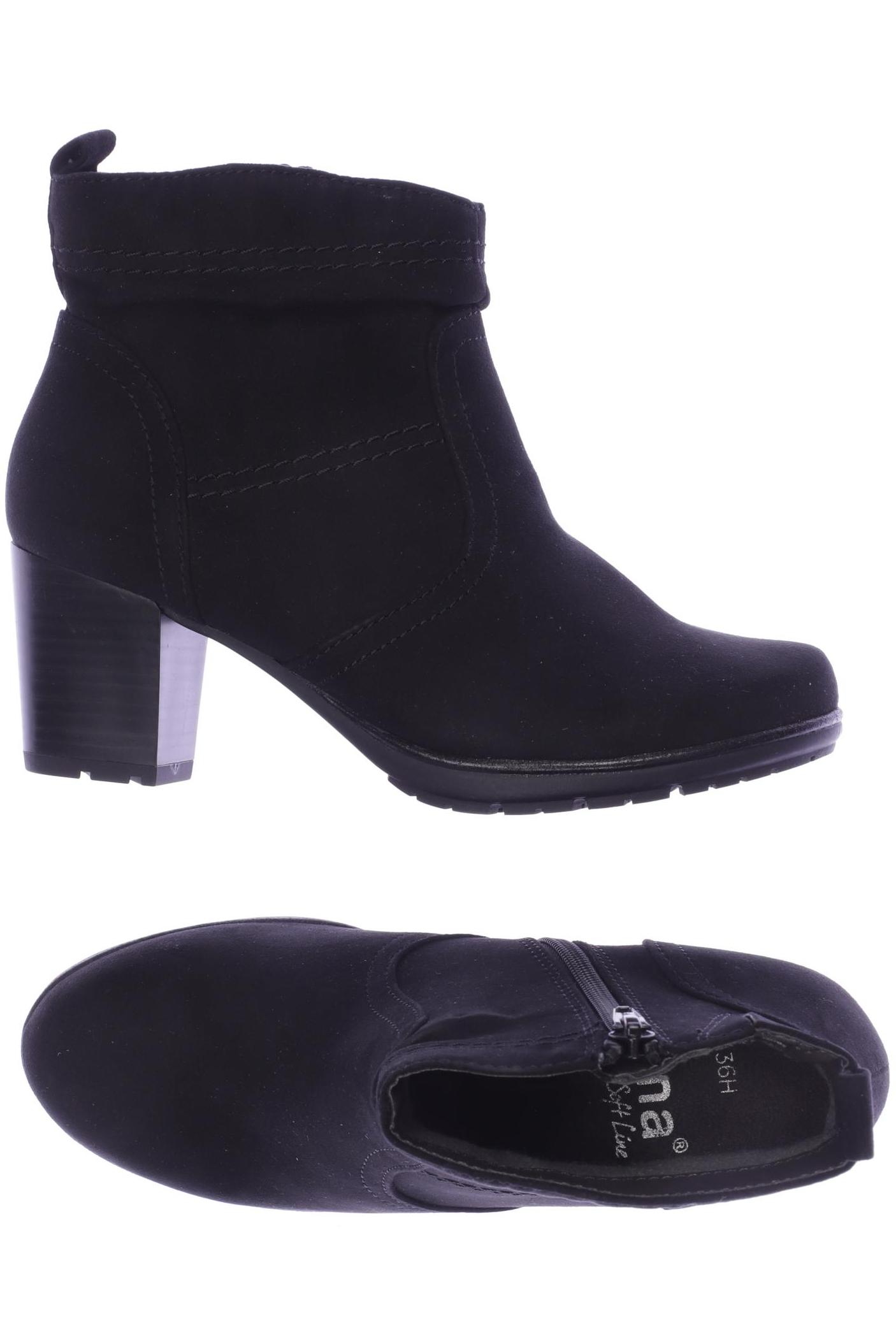 

Jana Damen Stiefelette, schwarz, Gr. 36