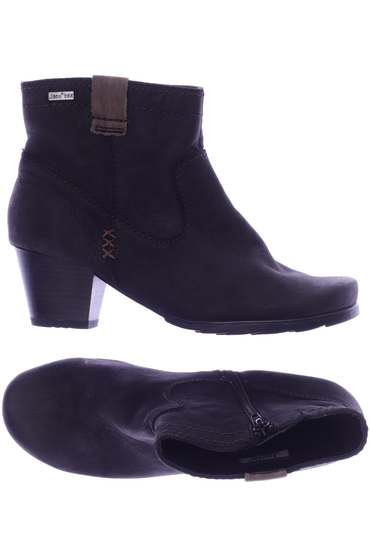 

Jana Damen Stiefelette, schwarz, Gr. 38.5