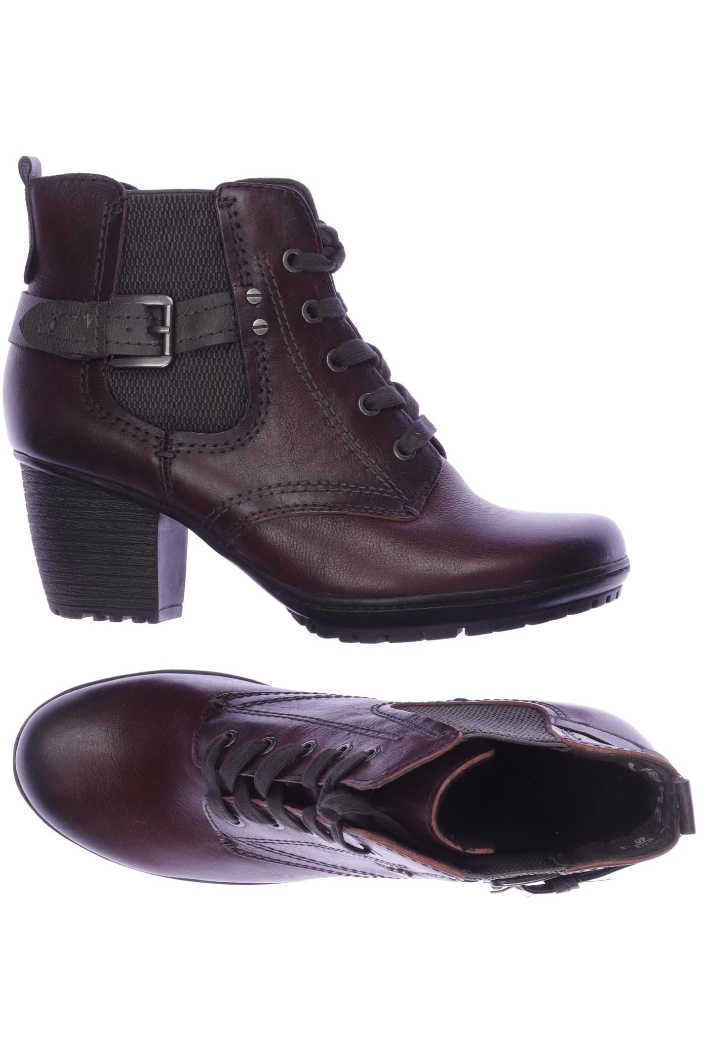 

Jana Damen Stiefelette, bordeaux, Gr. 40
